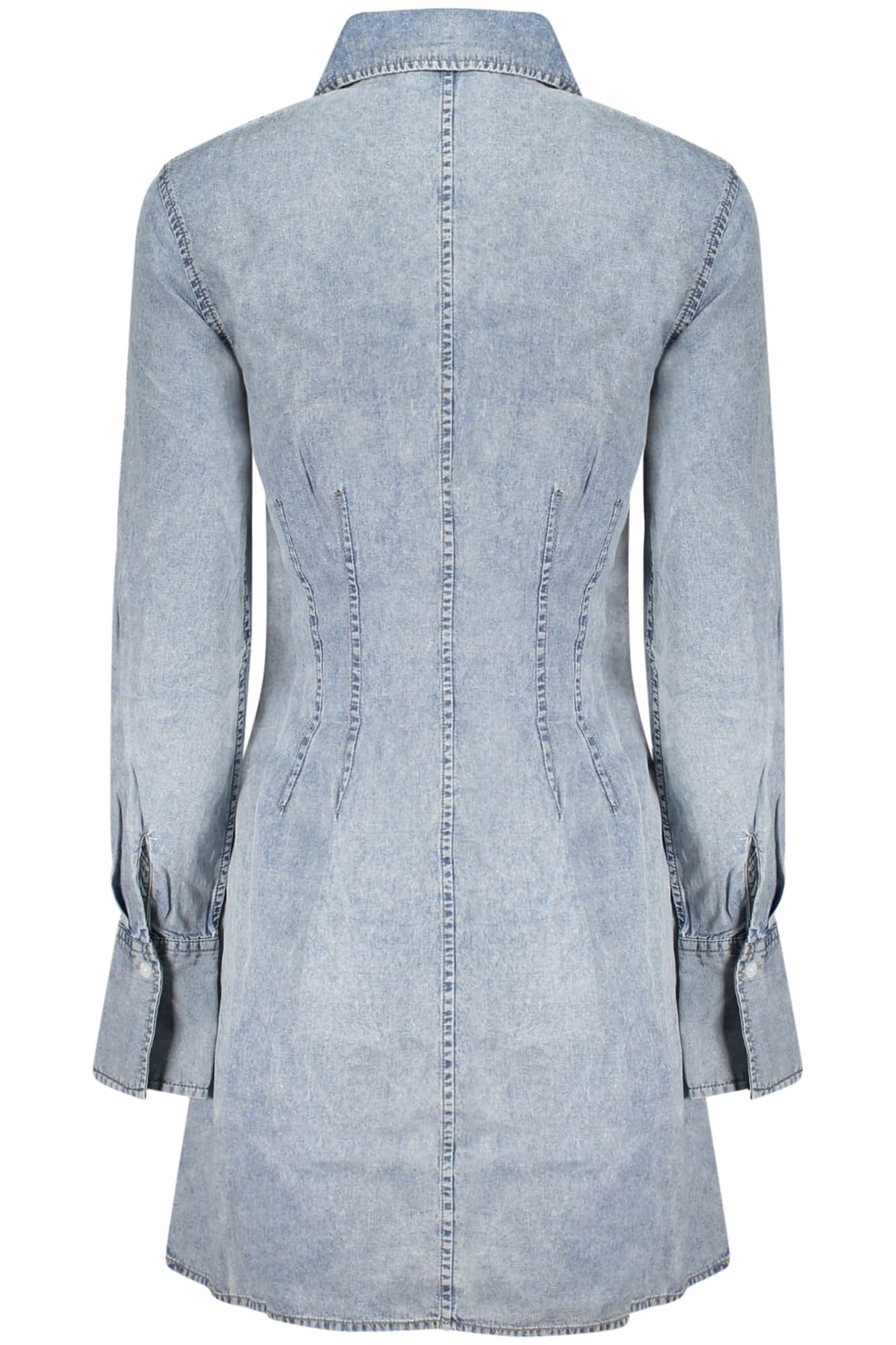 DESIGUAL DAMEN KURZ KLEID, BLAU