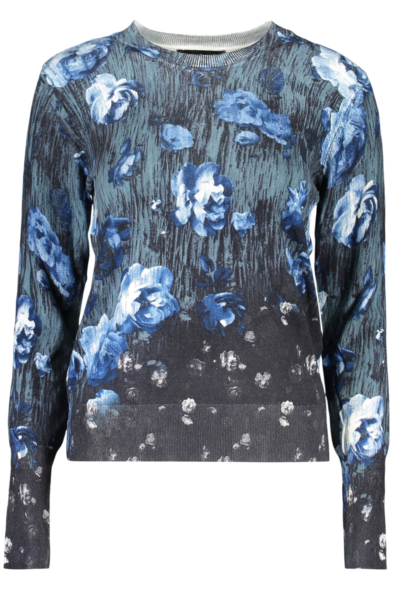 DESIGUAL DAMEN BLAU PULLOVER
