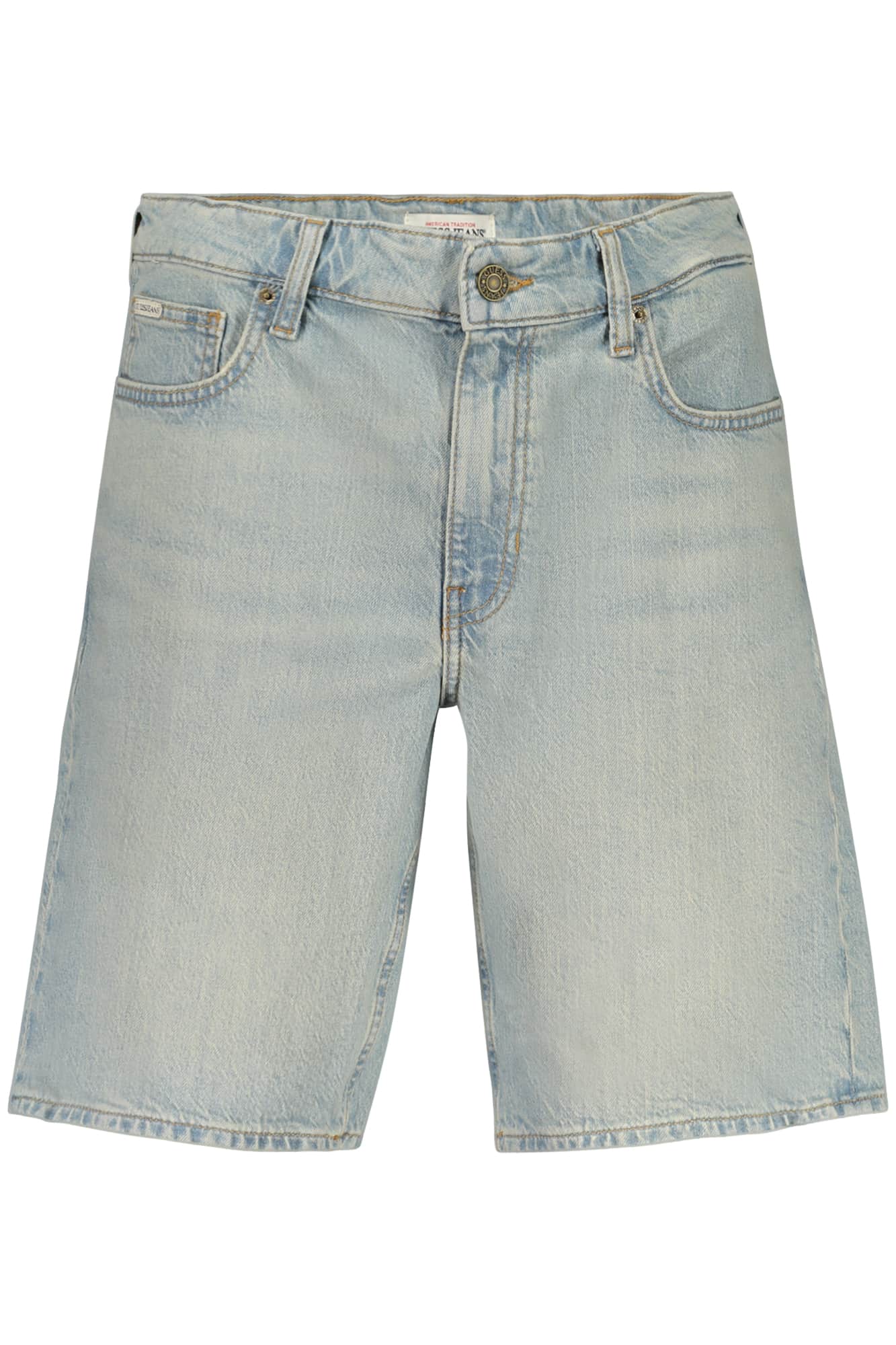 GUESS JEANS HERREN BERMUDA KURZE HOSE BLAU