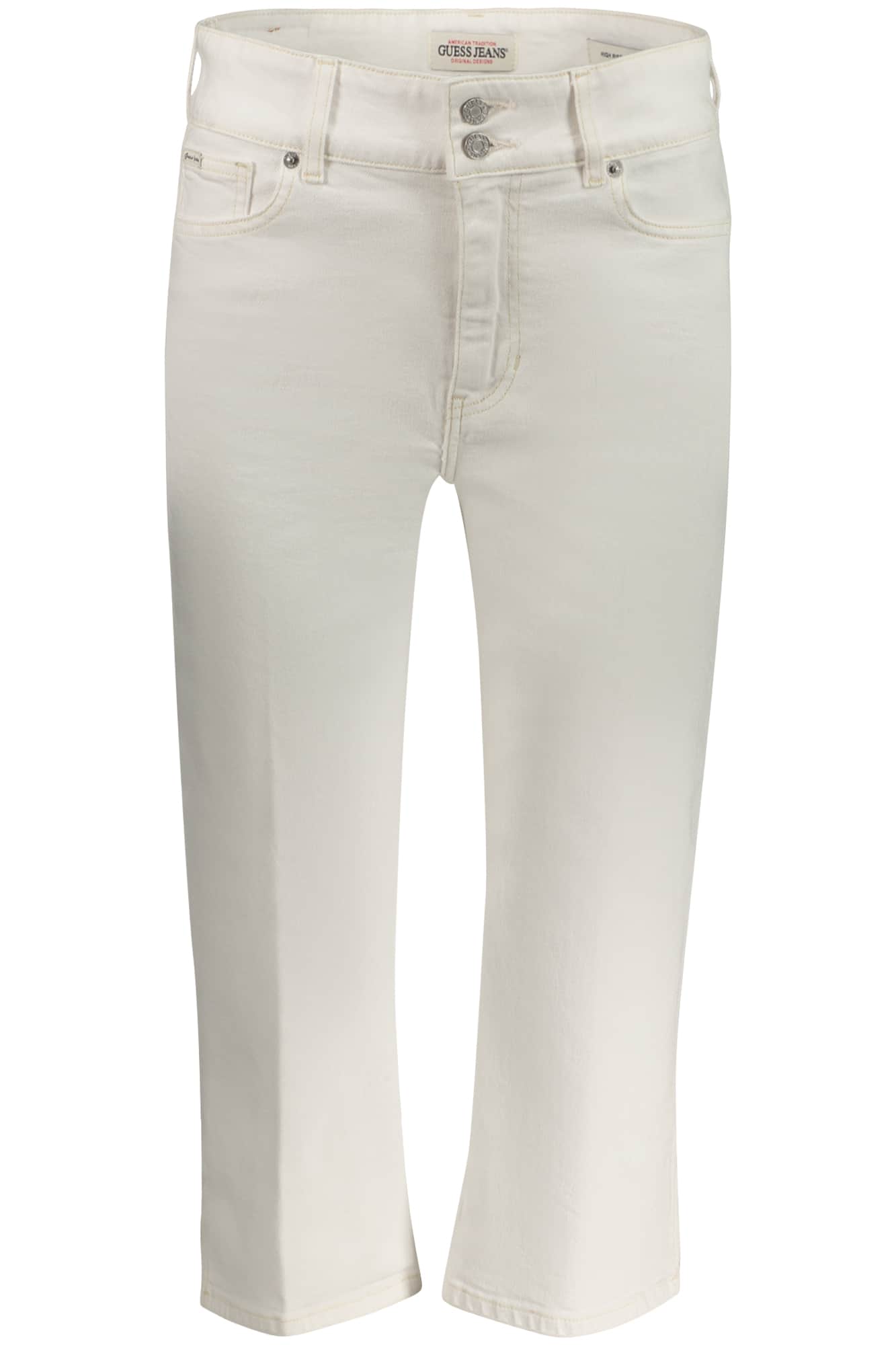GUESS JEANS DAMEN WEISS JEANS CAPER