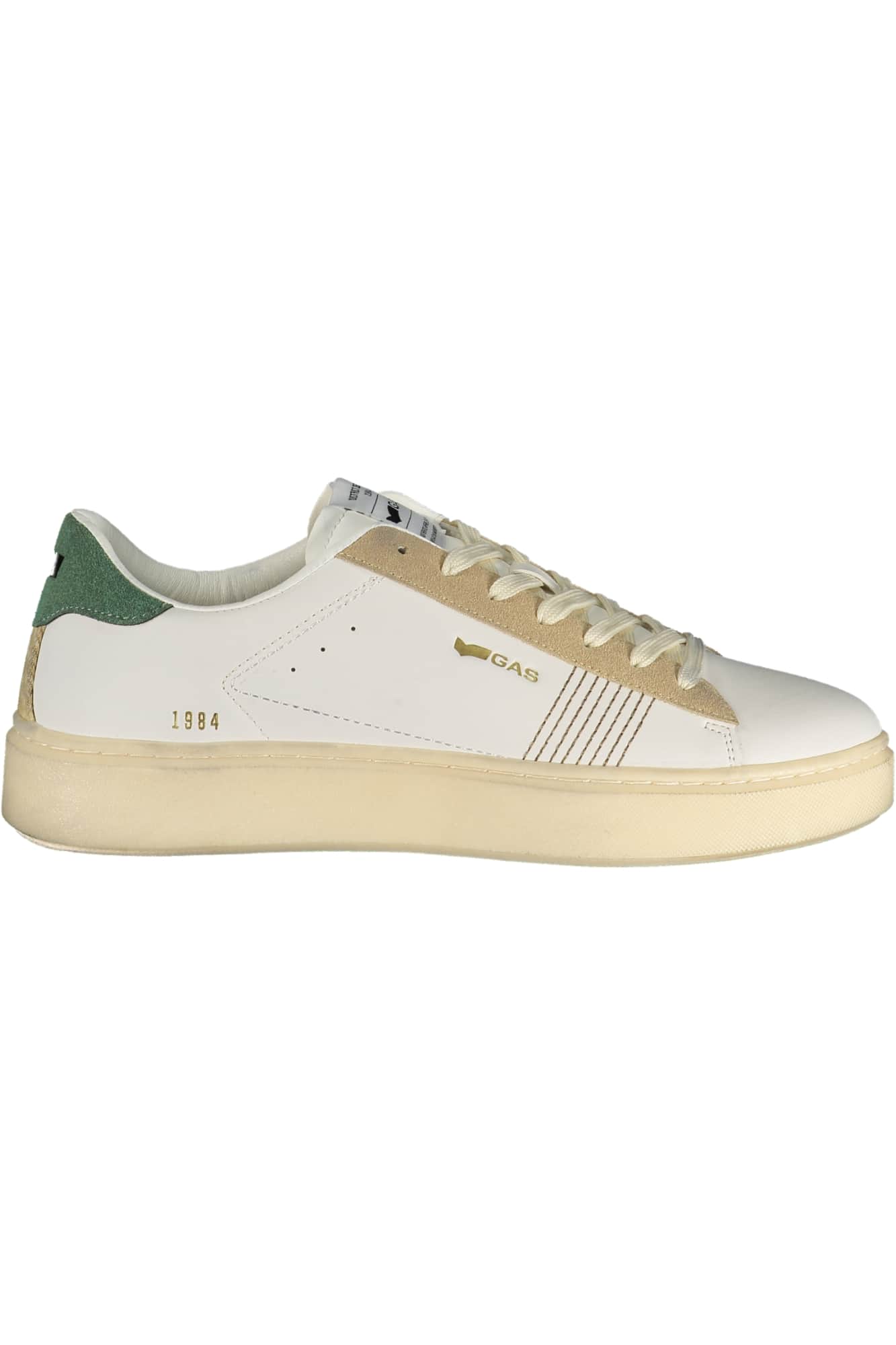 GAS HERREN WEISS SPORTSCHUHE