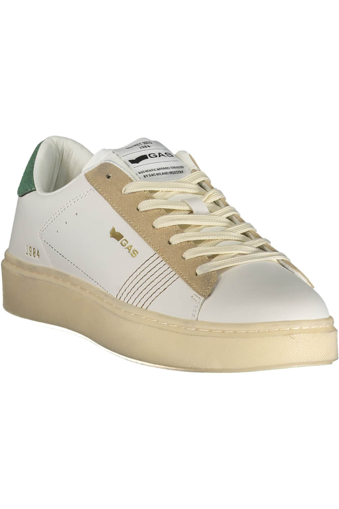 GAS HERREN WEISS SPORTSCHUHE