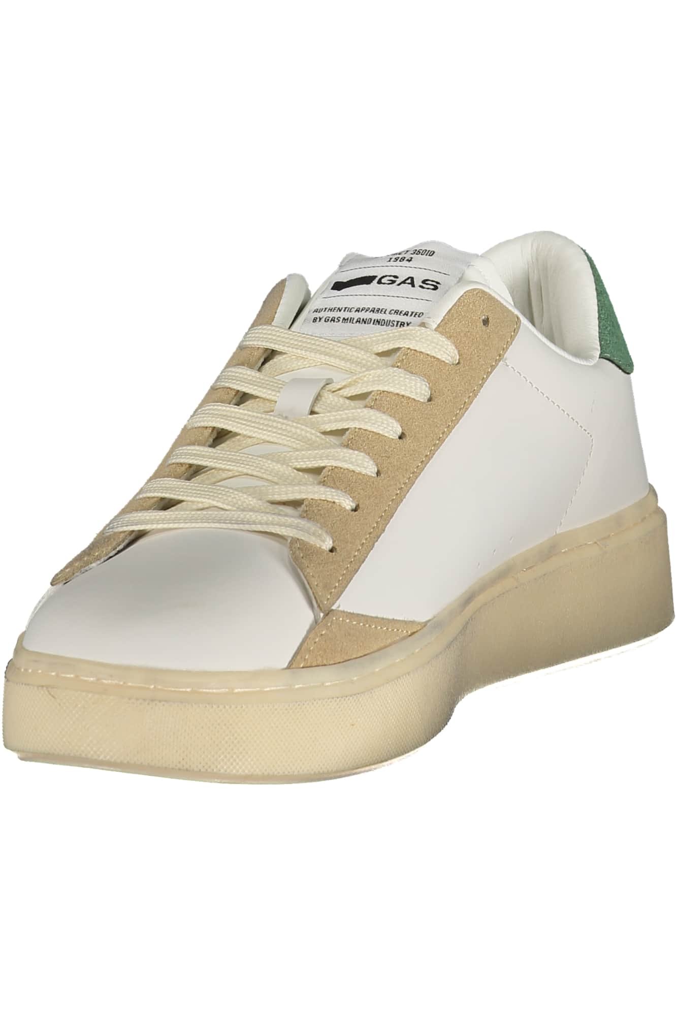 GAS HERREN WEISS SPORTSCHUHE