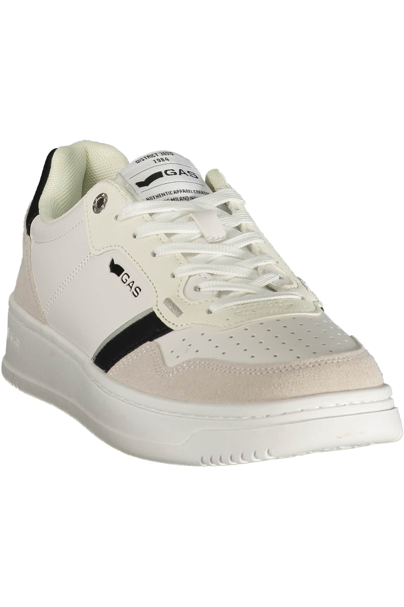GAS HERREN WEISS SPORTSCHUHE