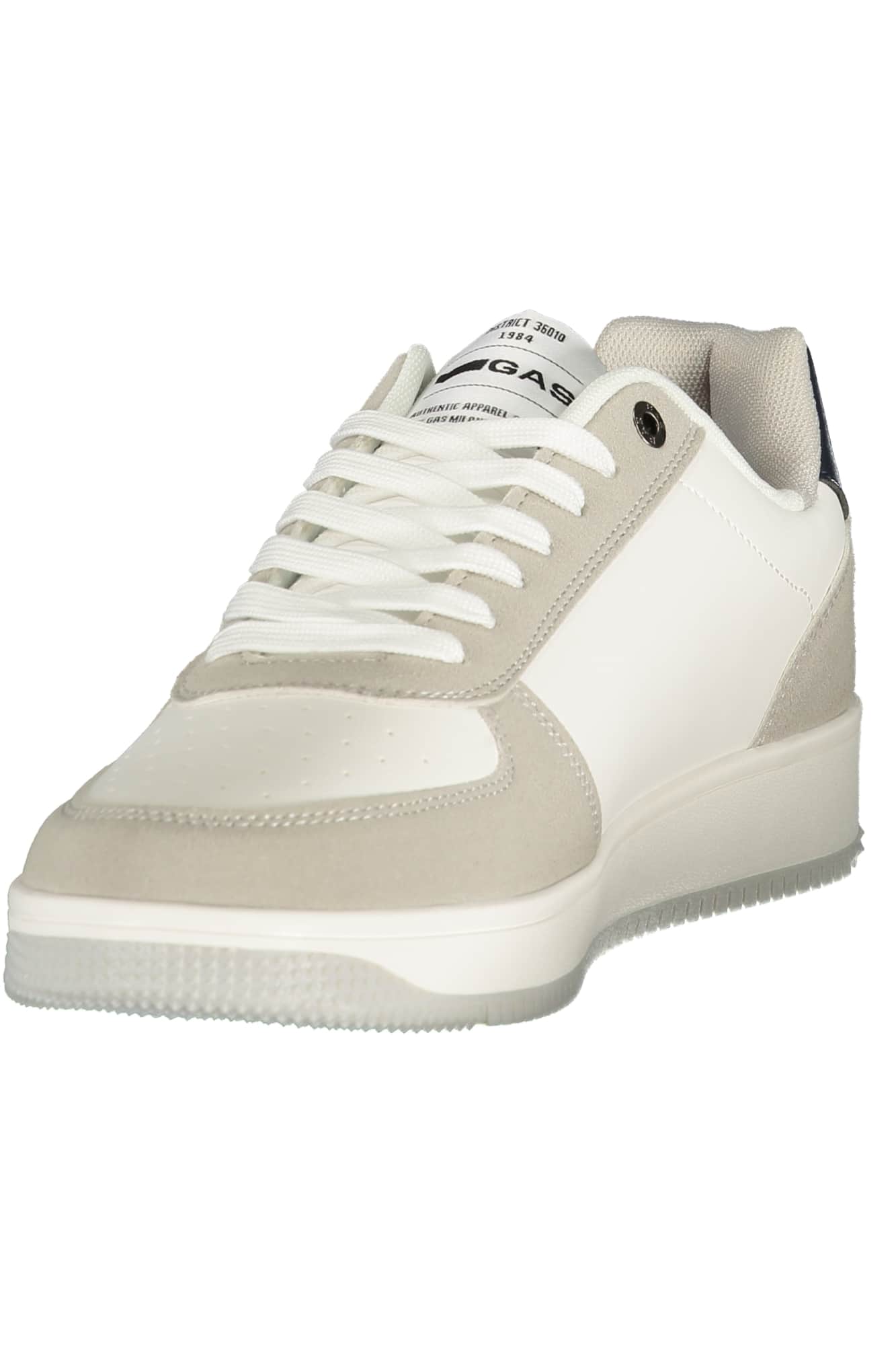 GAS HERREN WEISS SPORTSCHUHE