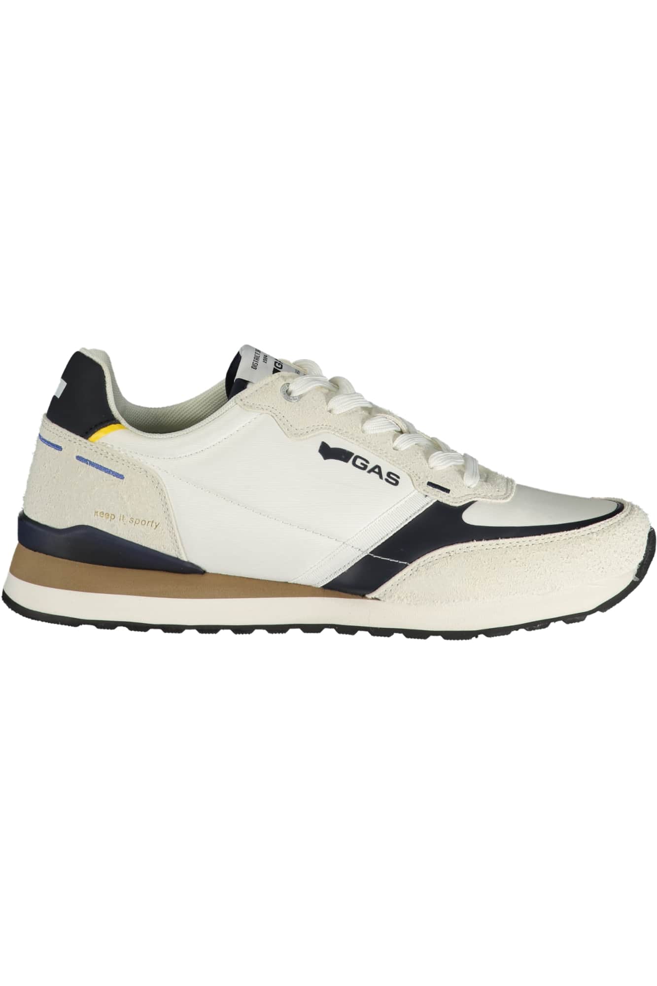 GAS HERREN WEISS SPORTSCHUHE
