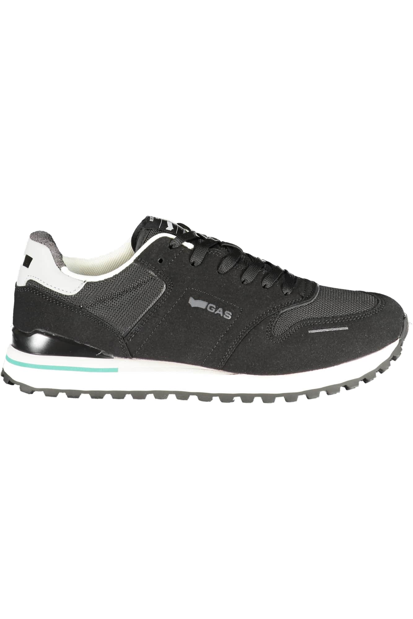 GAS HERREN SCHWARZ SPORTSCHUHE