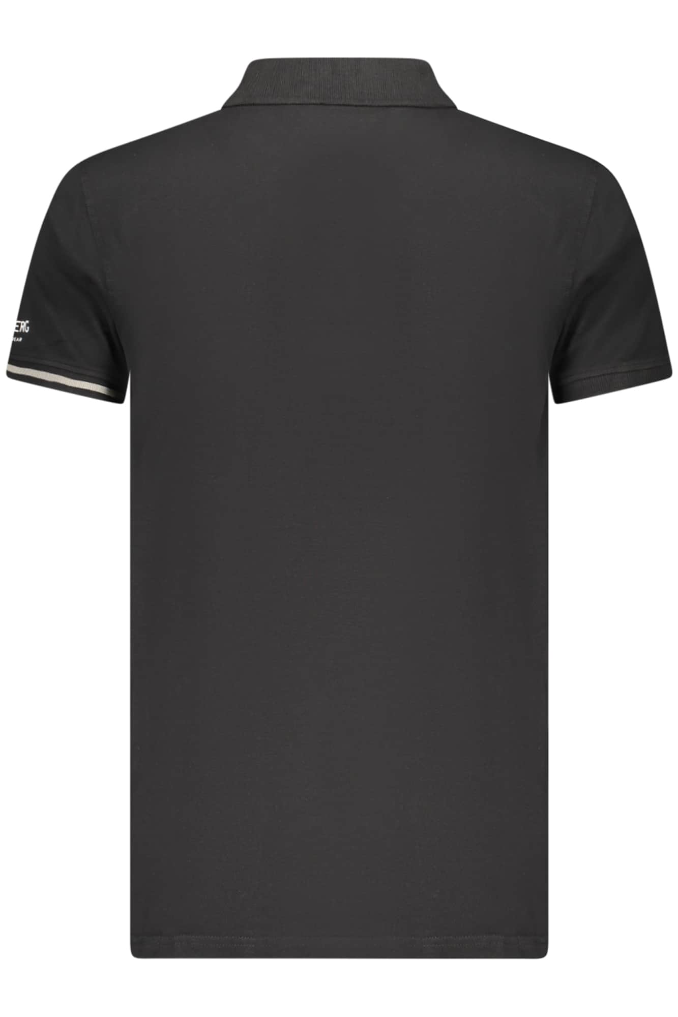 ICEBERG HERREN KURZARM POLOSHIRT SCHWARZ