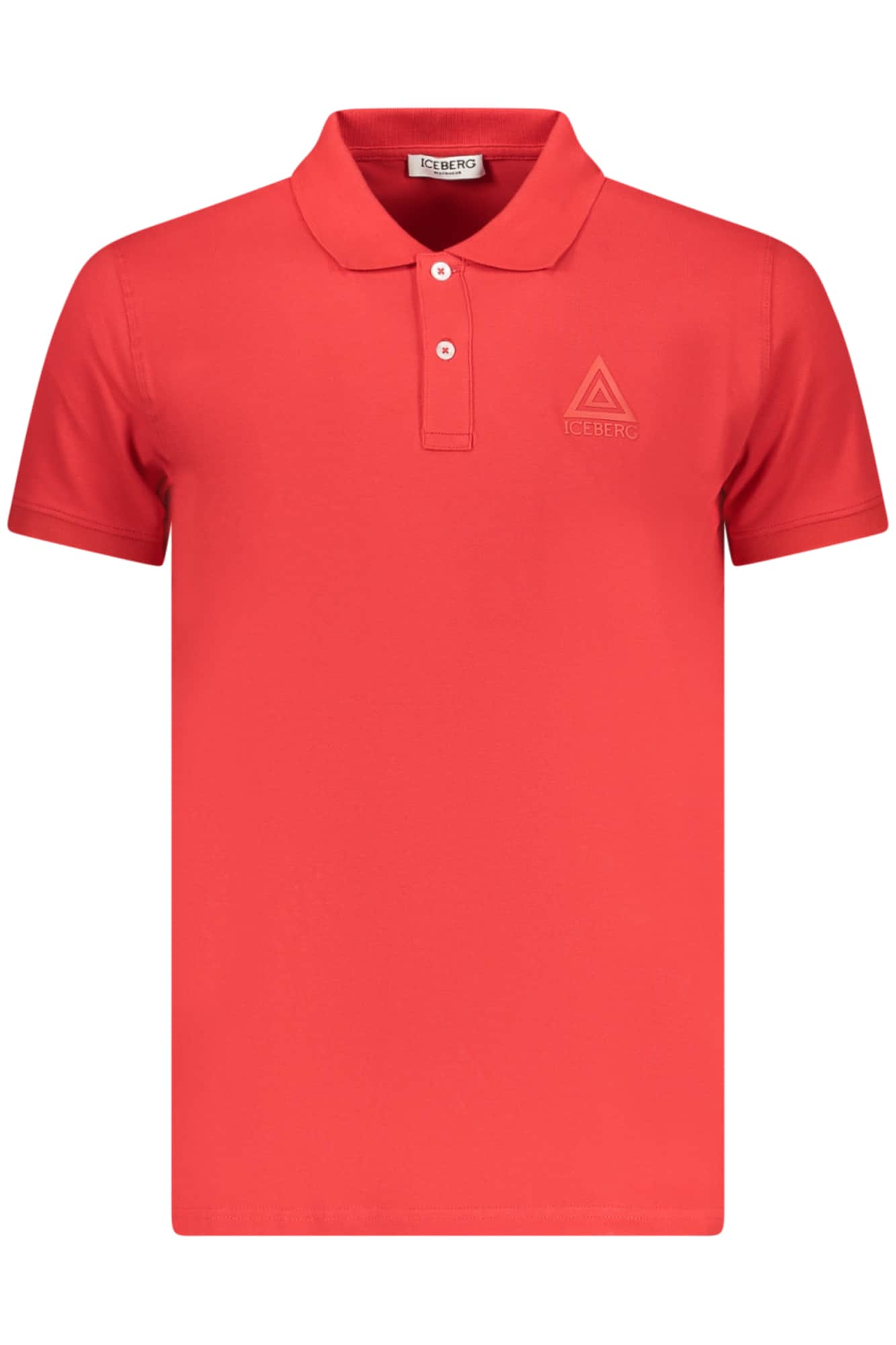 ICEBERG HERREN KURZARM POLOSHIRT GELB