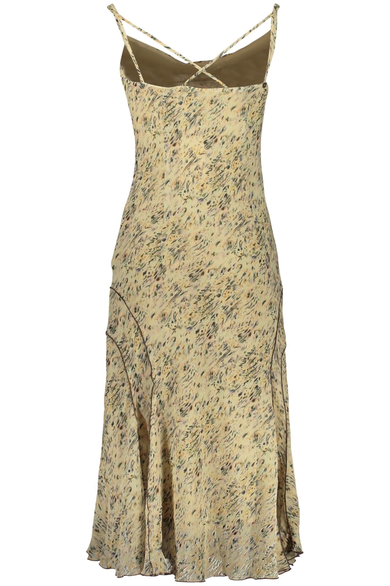 DESIGUAL DAMEN LANG KLEID IN BEIGE