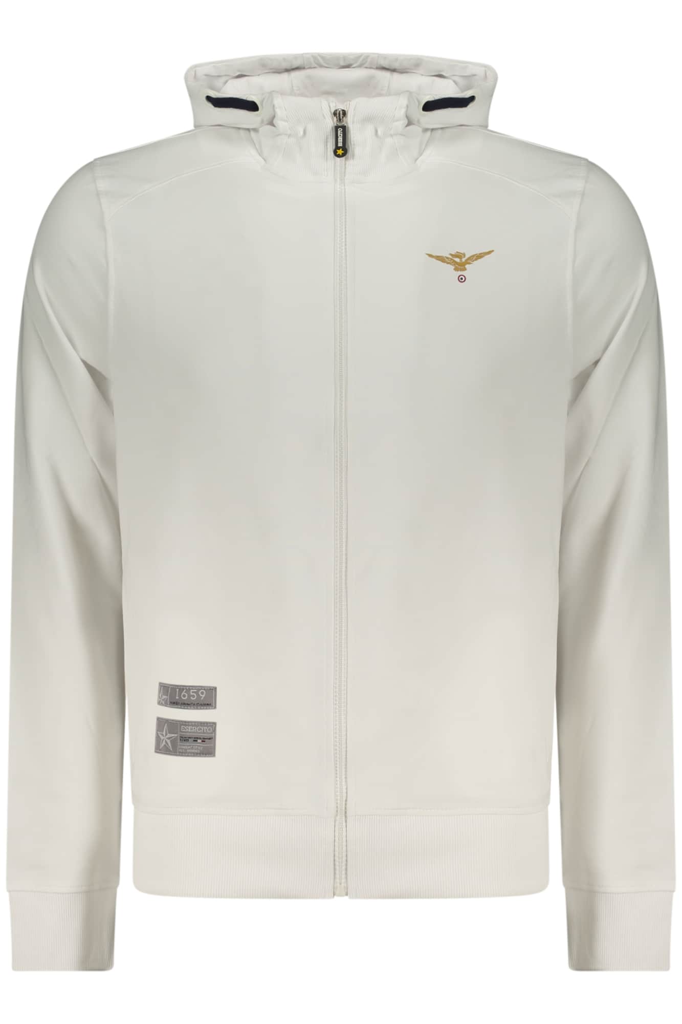 MILITARY ACADEMY HERREN BLAU MIT REISSVERSCHLUSS SWEATSHIRT