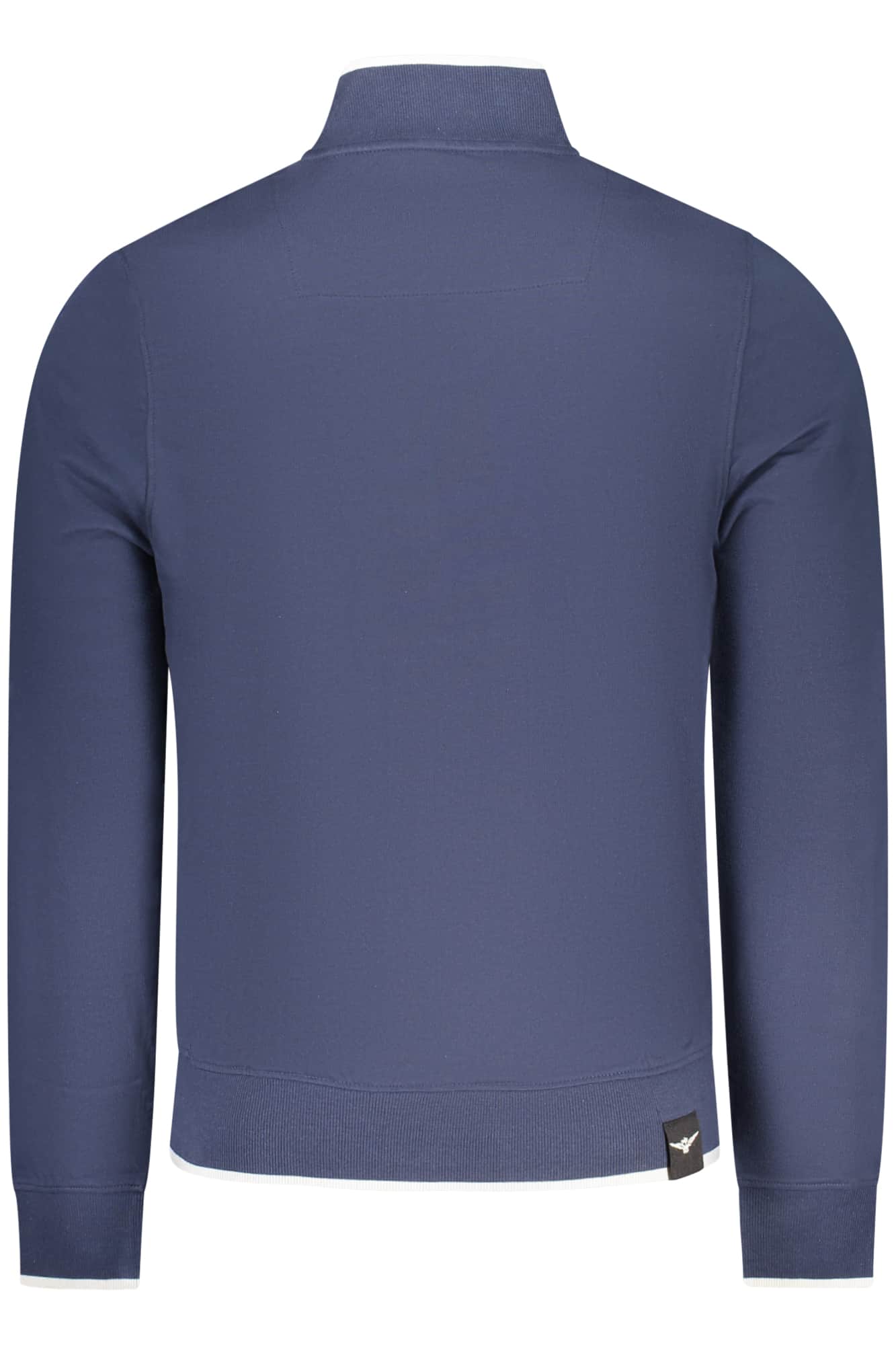 MILITARY ACADEMY HERREN WEISS MIT REISSVERSCHLUSS SWEATSHIRT