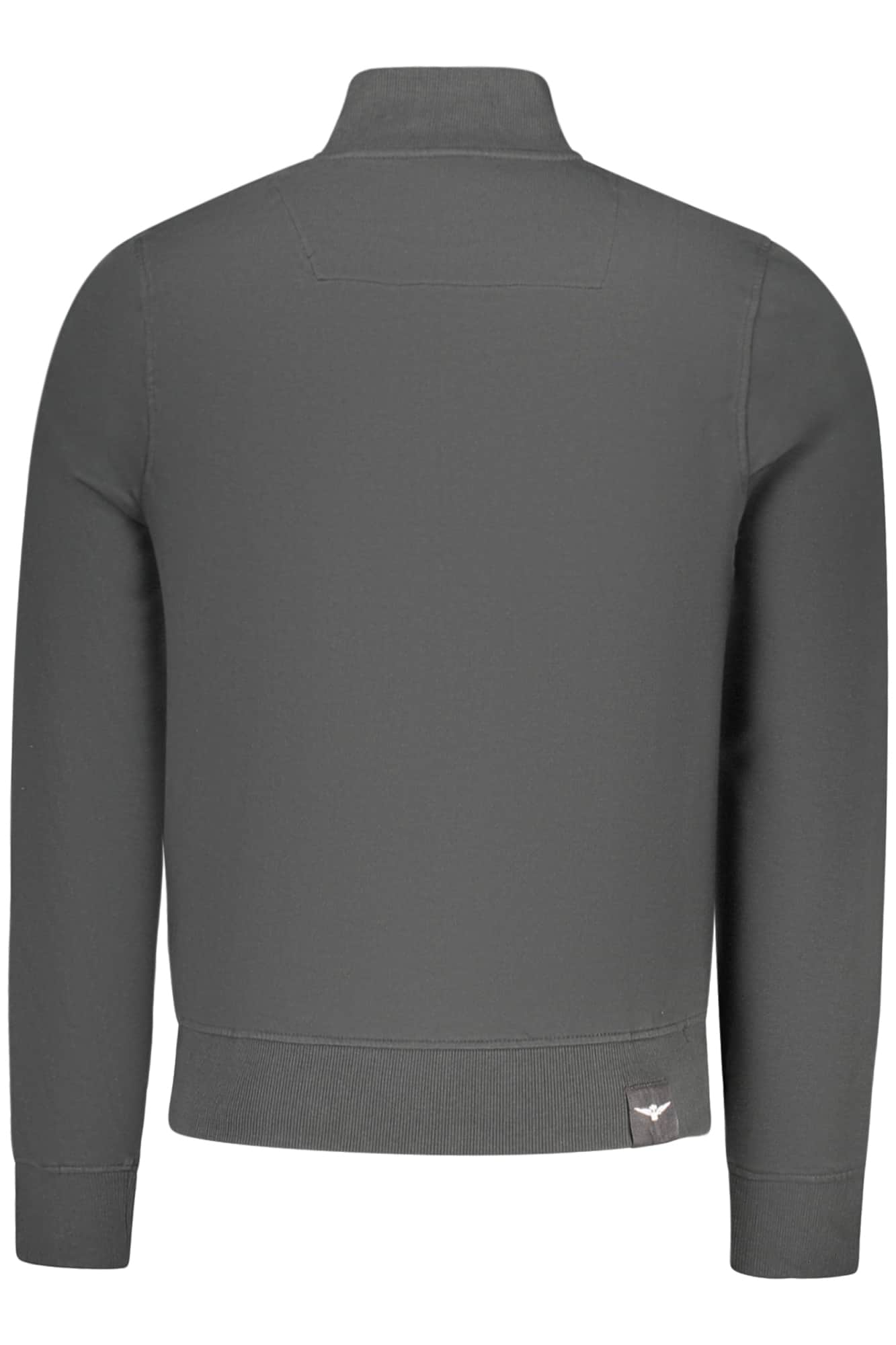 MILITARY ACADEMY HERREN SCHWARZ MIT REISSVERSCHLUSS SWEATSHIRT