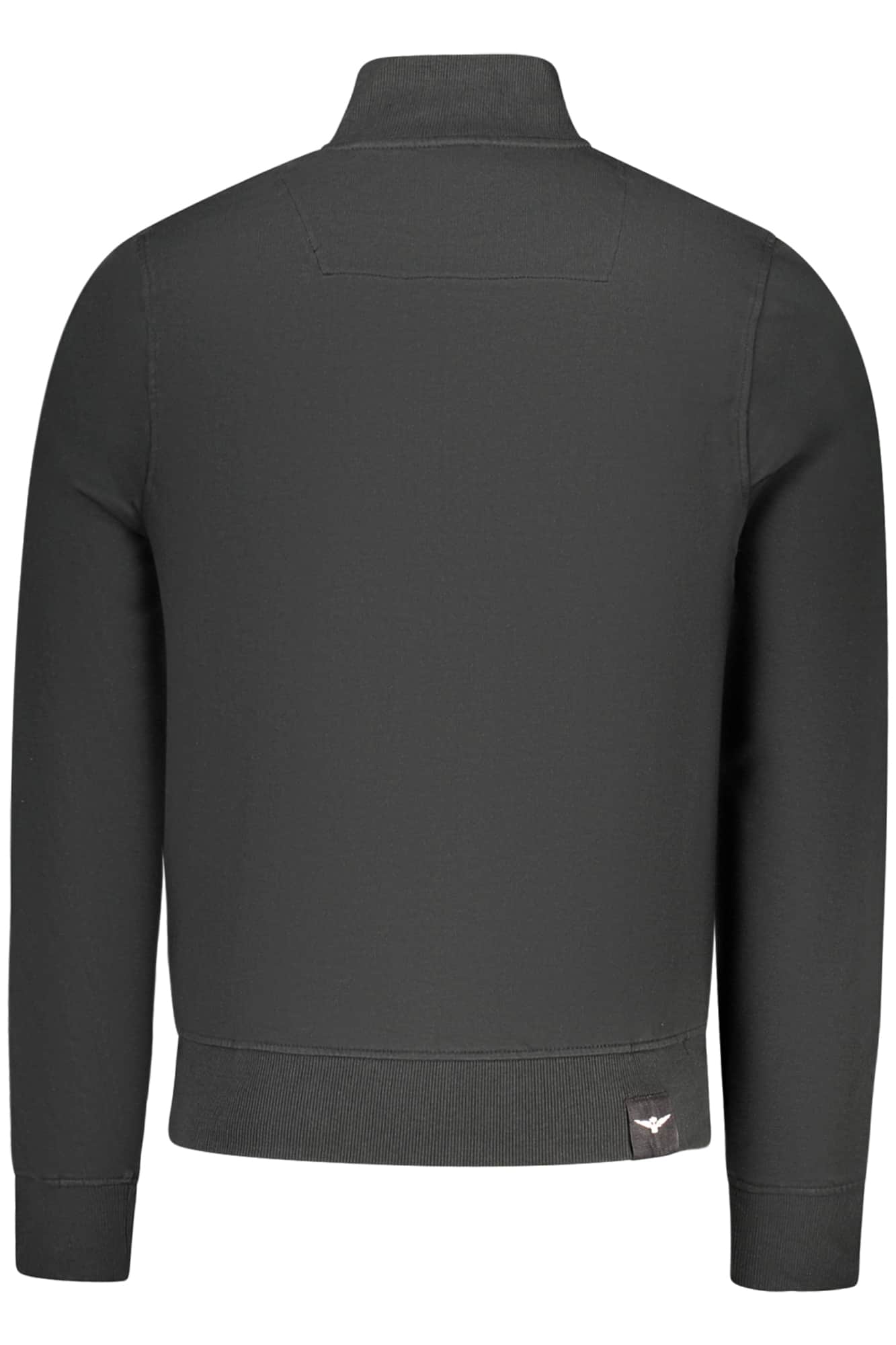 MILITARY ACADEMY HERREN SCHWARZ MIT REISSVERSCHLUSS SWEATSHIRT