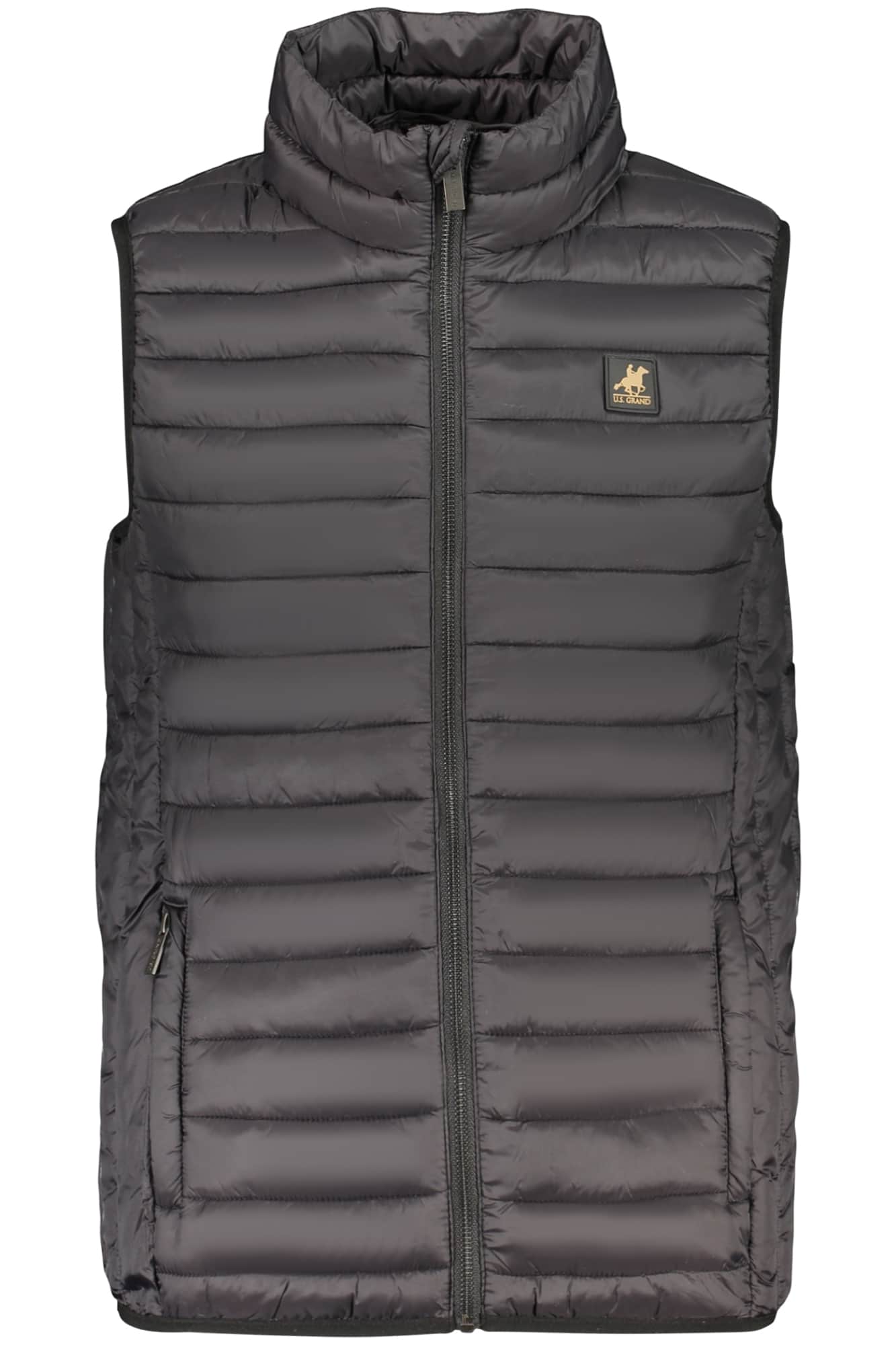 US GRAND HERREN BLAU ÄRMELLOS JACKE
