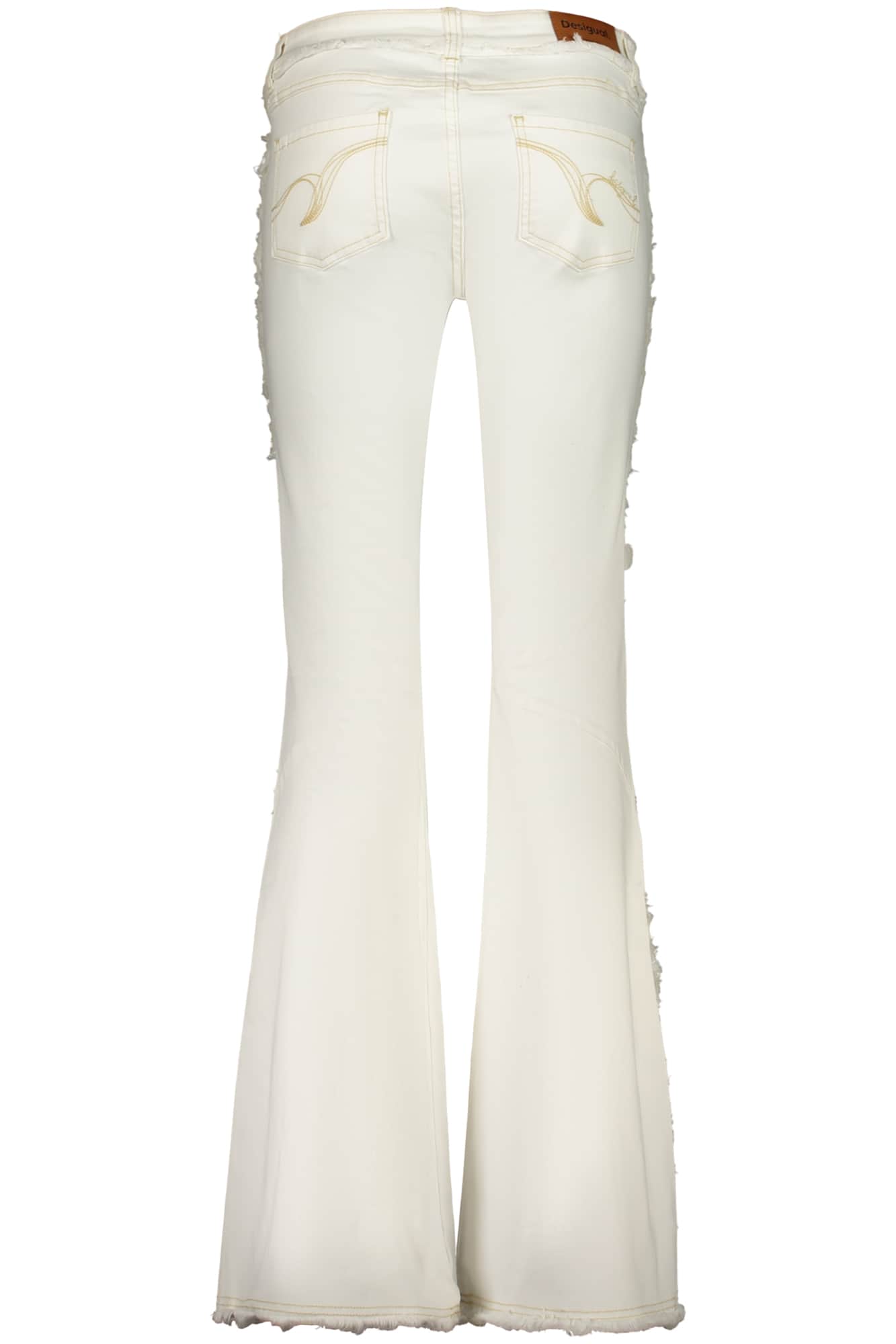 DESIGUAL DAMEN DENIM JEANS WEISS