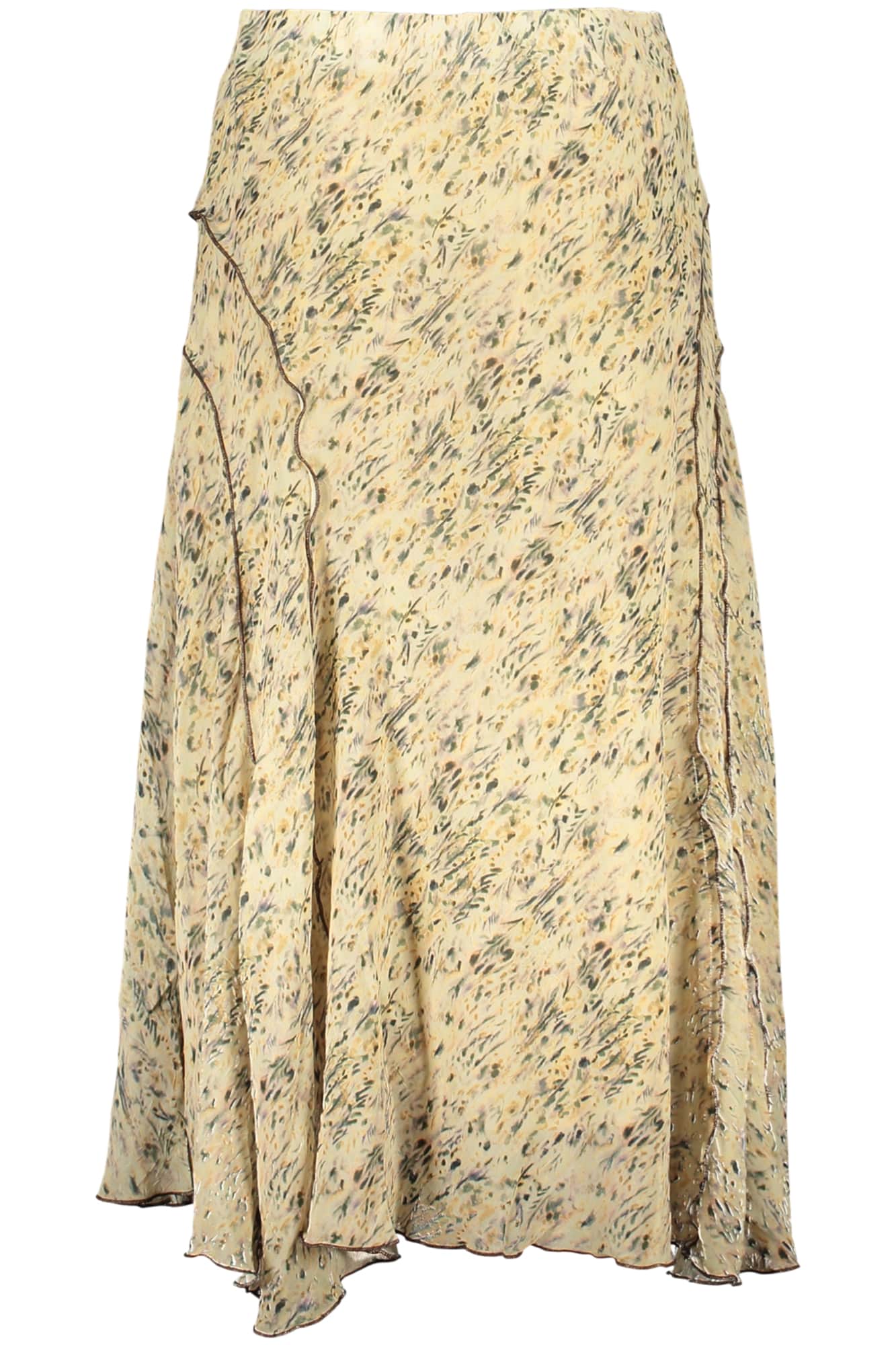 DESIGUAL DAMEN LANG ROCK BEIGE