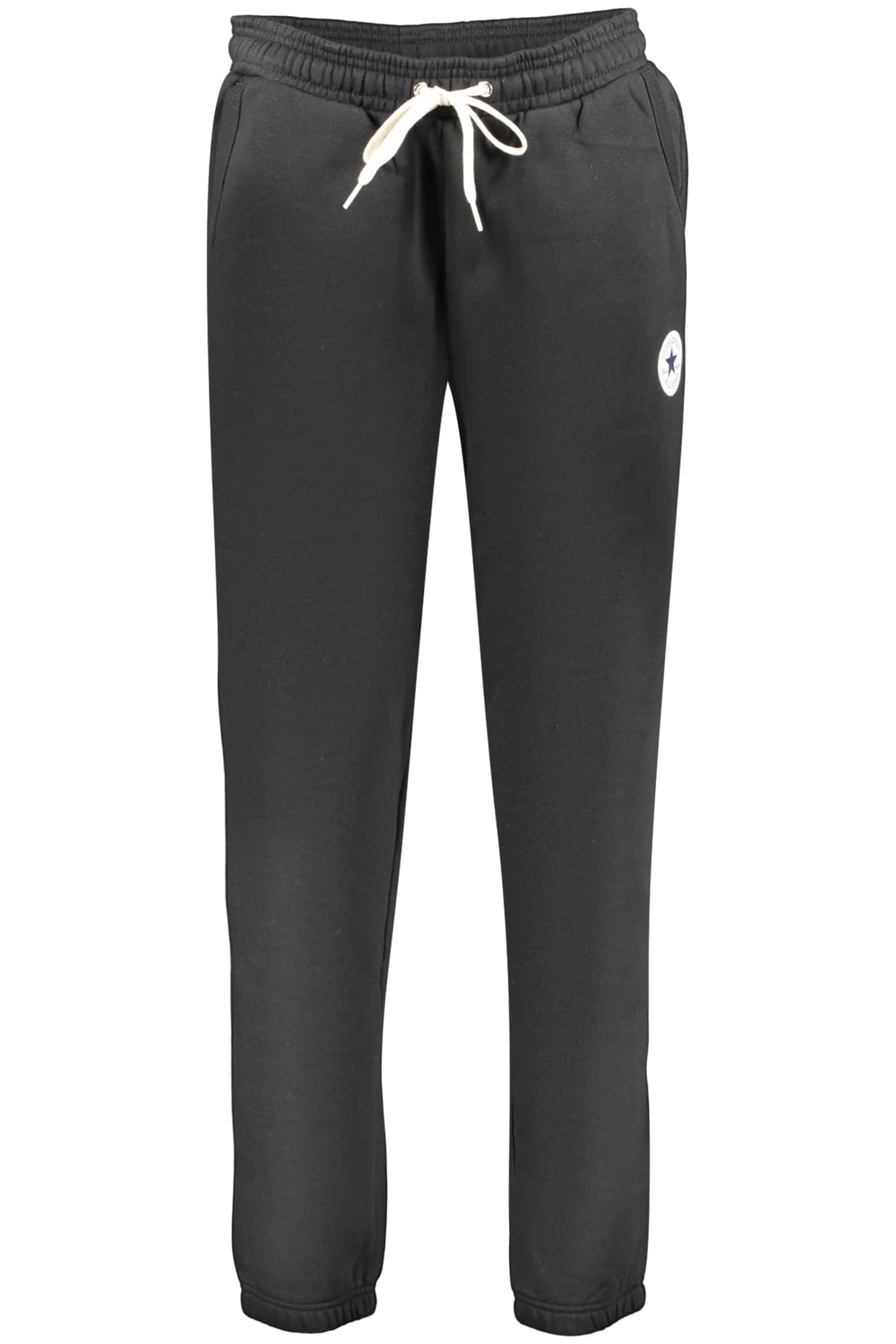 Converse Damen Lang Trainingsanzug Bottoms, Schwarz