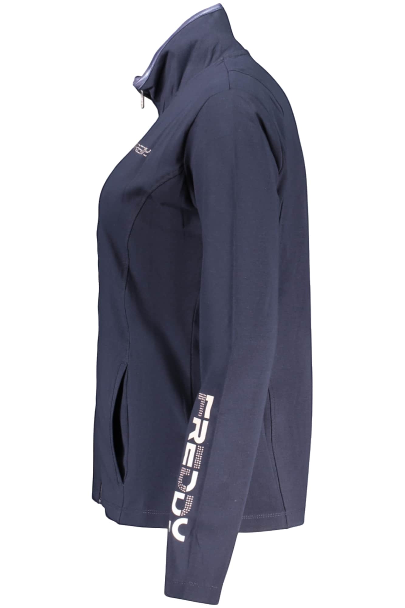 FREDDY DAMEN SCHWARZ MIT REISSVERSCHLUSS SWEATSHIRT