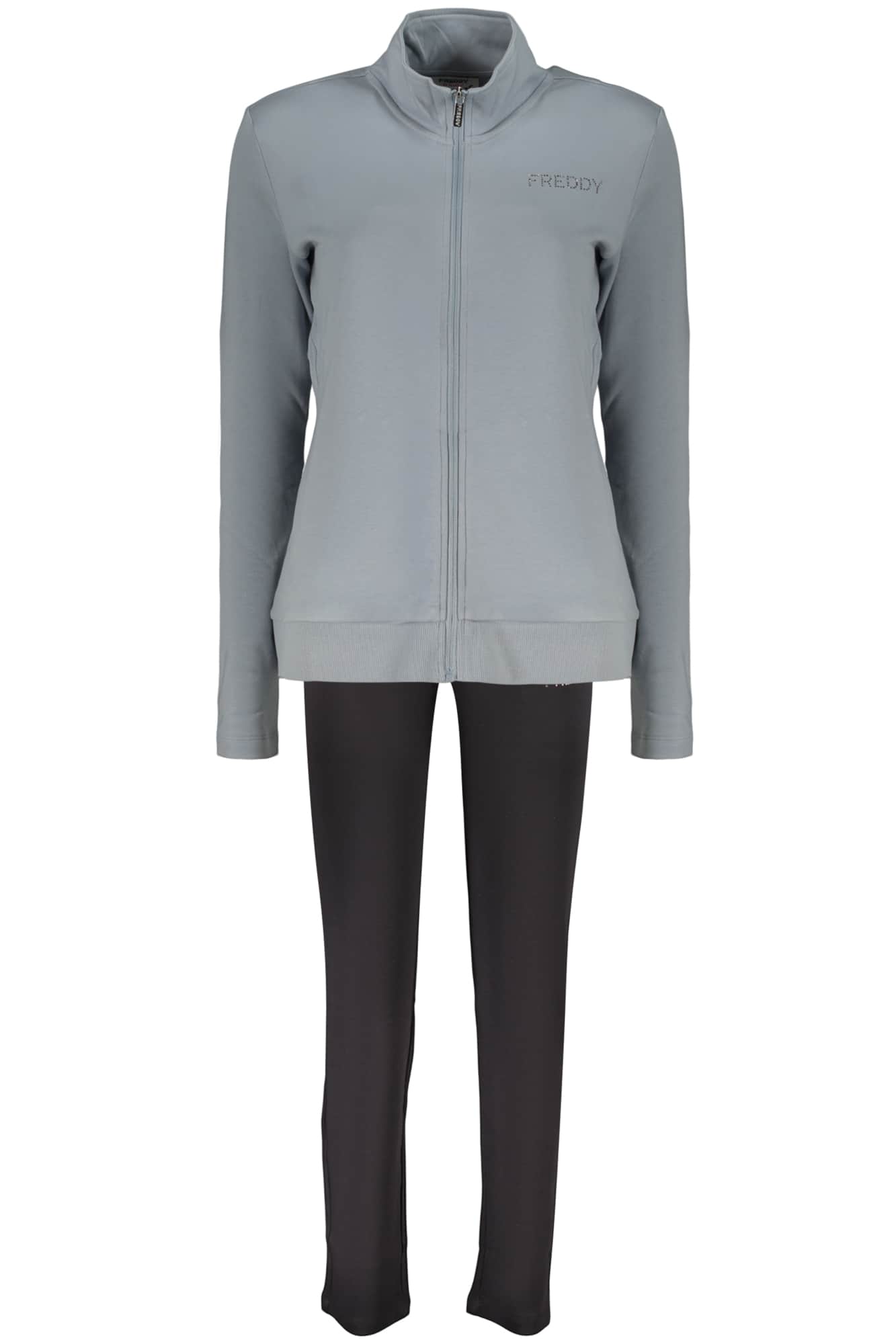 FREDDY DAMEN SCHWARZ MIT REISSVERSCHLUSS SWEATSHIRT