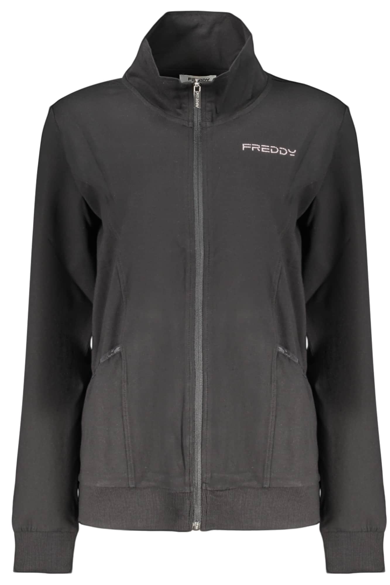FREDDY DAMEN SCHWARZ MIT REISSVERSCHLUSS SWEATSHIRT