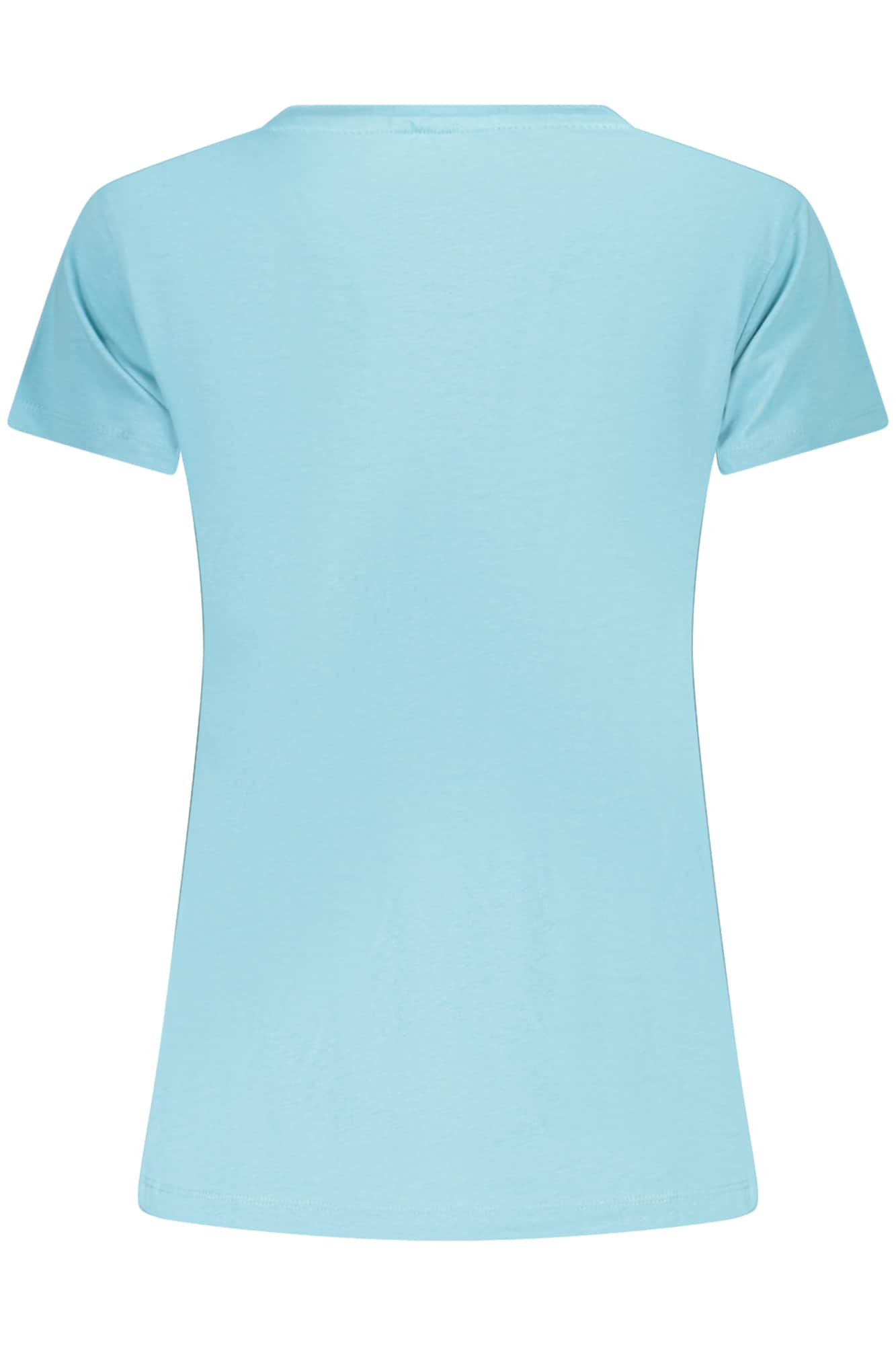 FREDDY DAMEN KURZARM T-SHIRT, BLAU