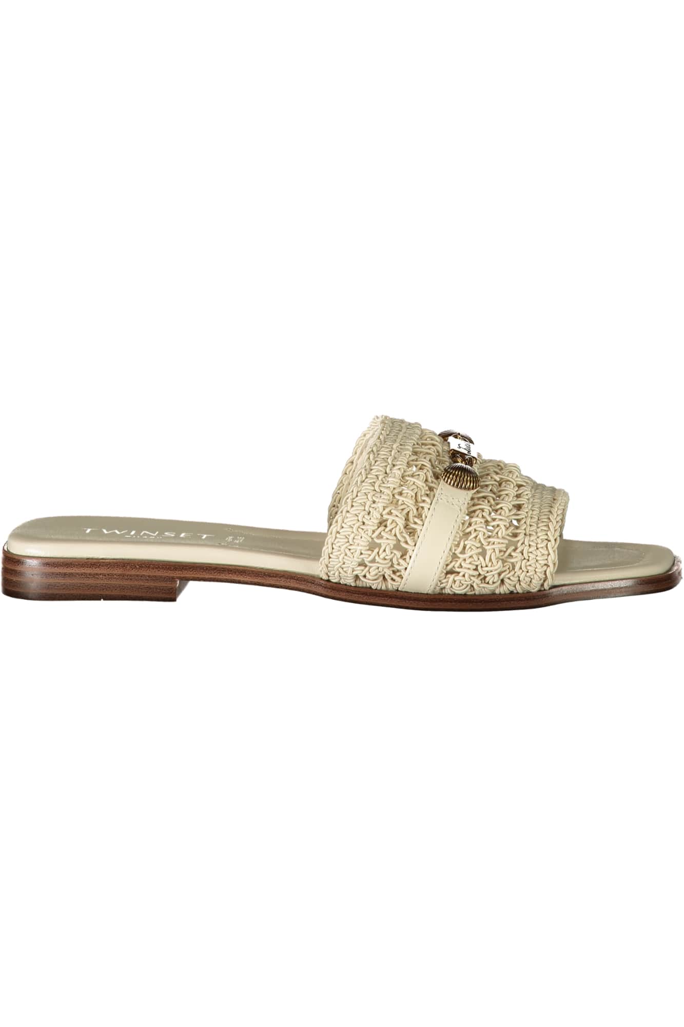 TWINSET DAMEN BEIGE SANDALEN