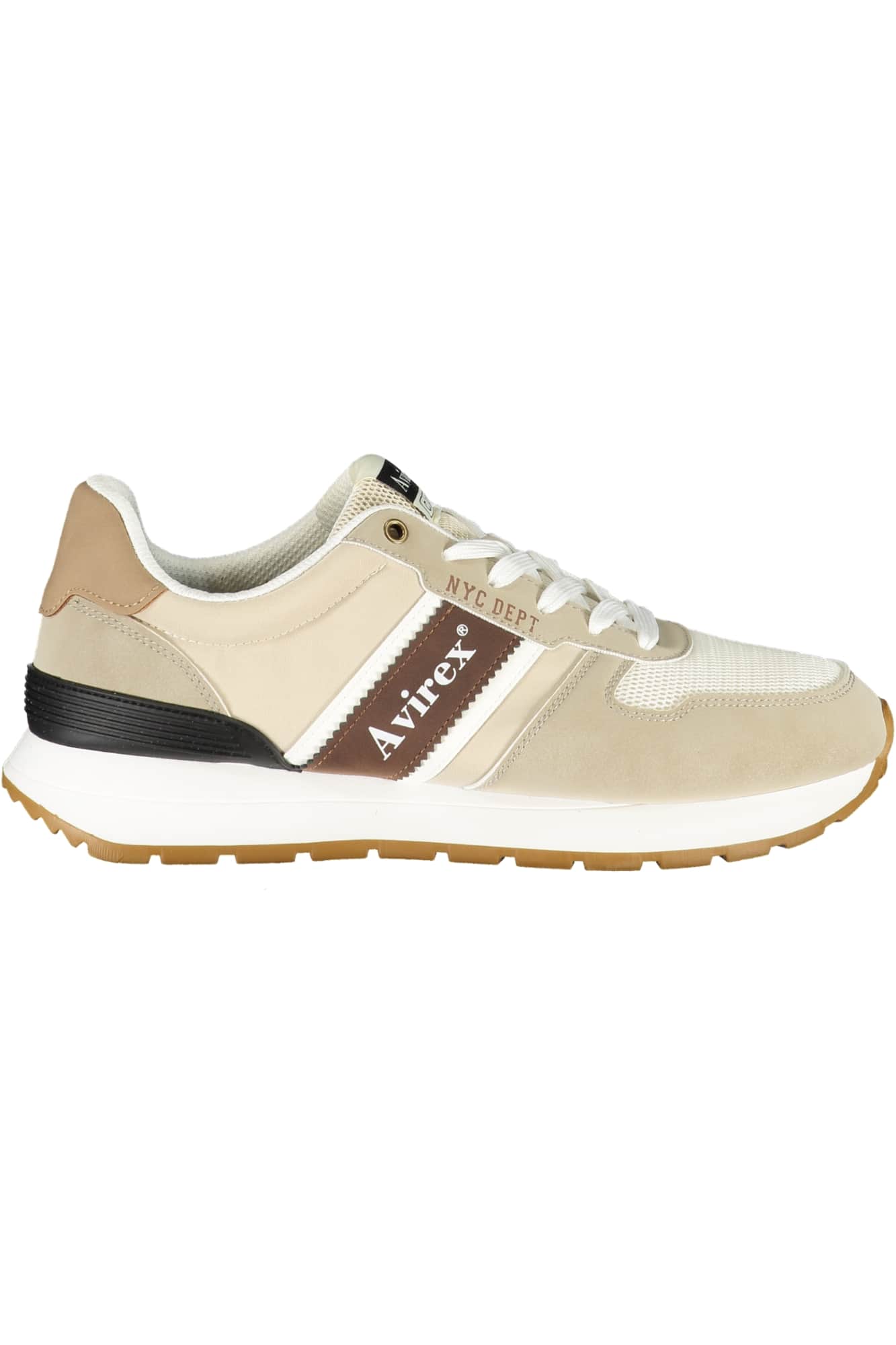 AVIREX HERREN BEIGE SPORTSCHUHE