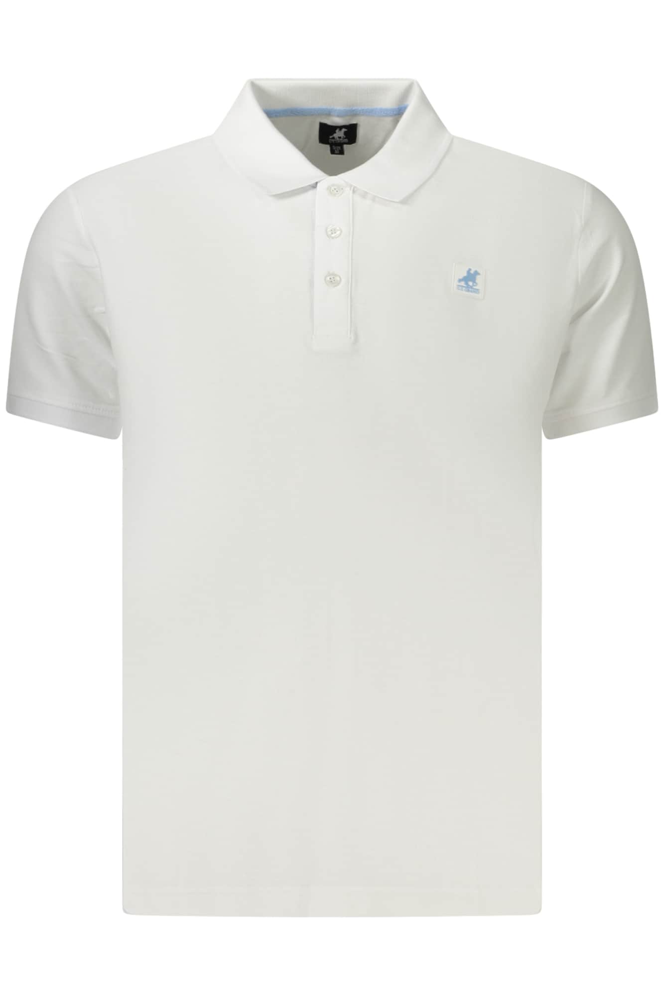 US GRAND HERREN KURZARM POLOSHIRT, ROT