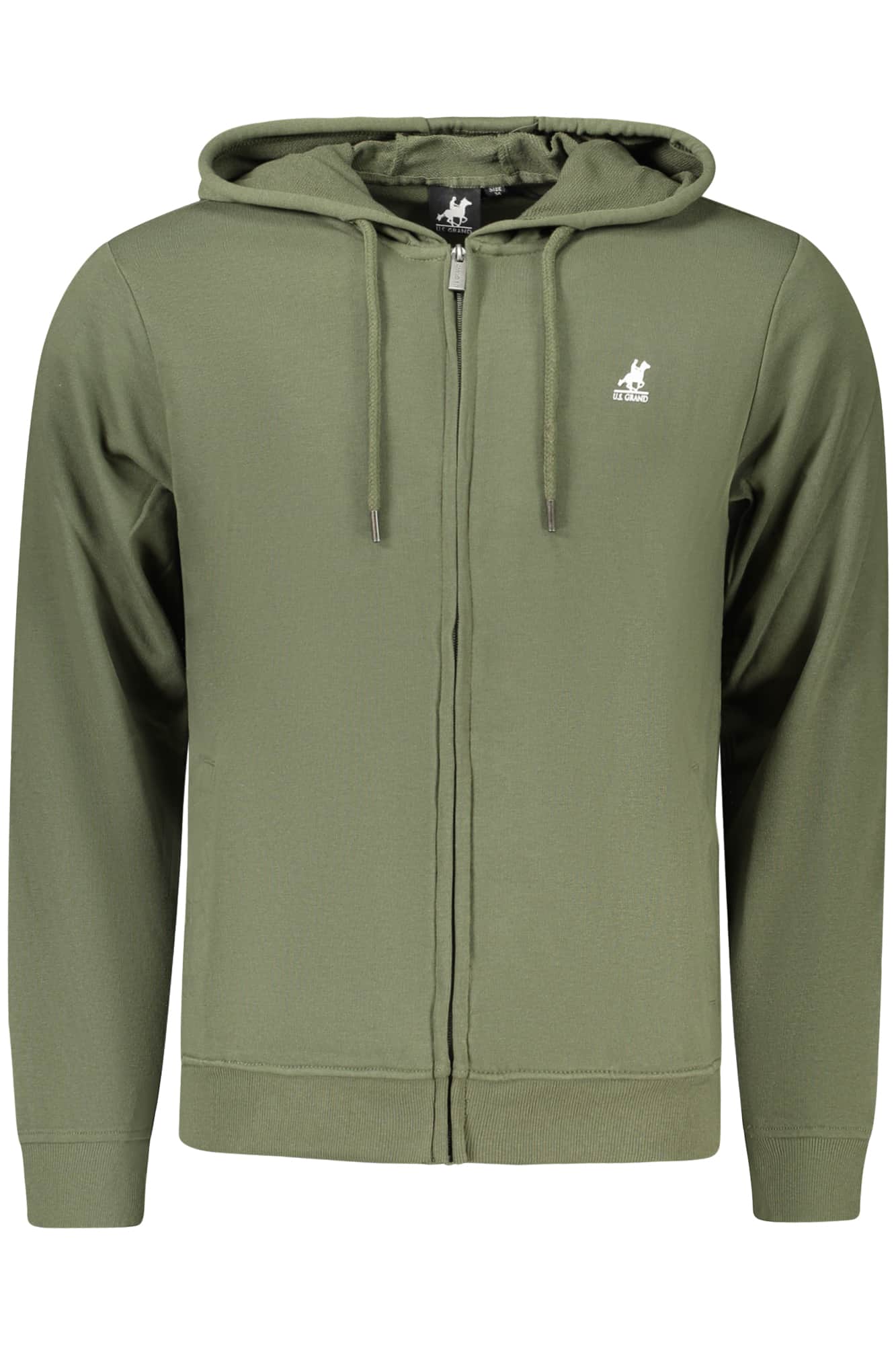 US GRAND HERREN SCHWARZ MIT REISSVERSCHLUSS SWEATSHIRT