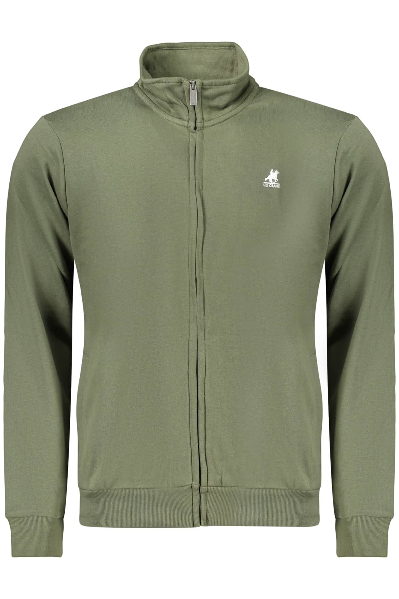 US GRAND HERREN BLAU MIT REISSVERSCHLUSS SWEATSHIRT