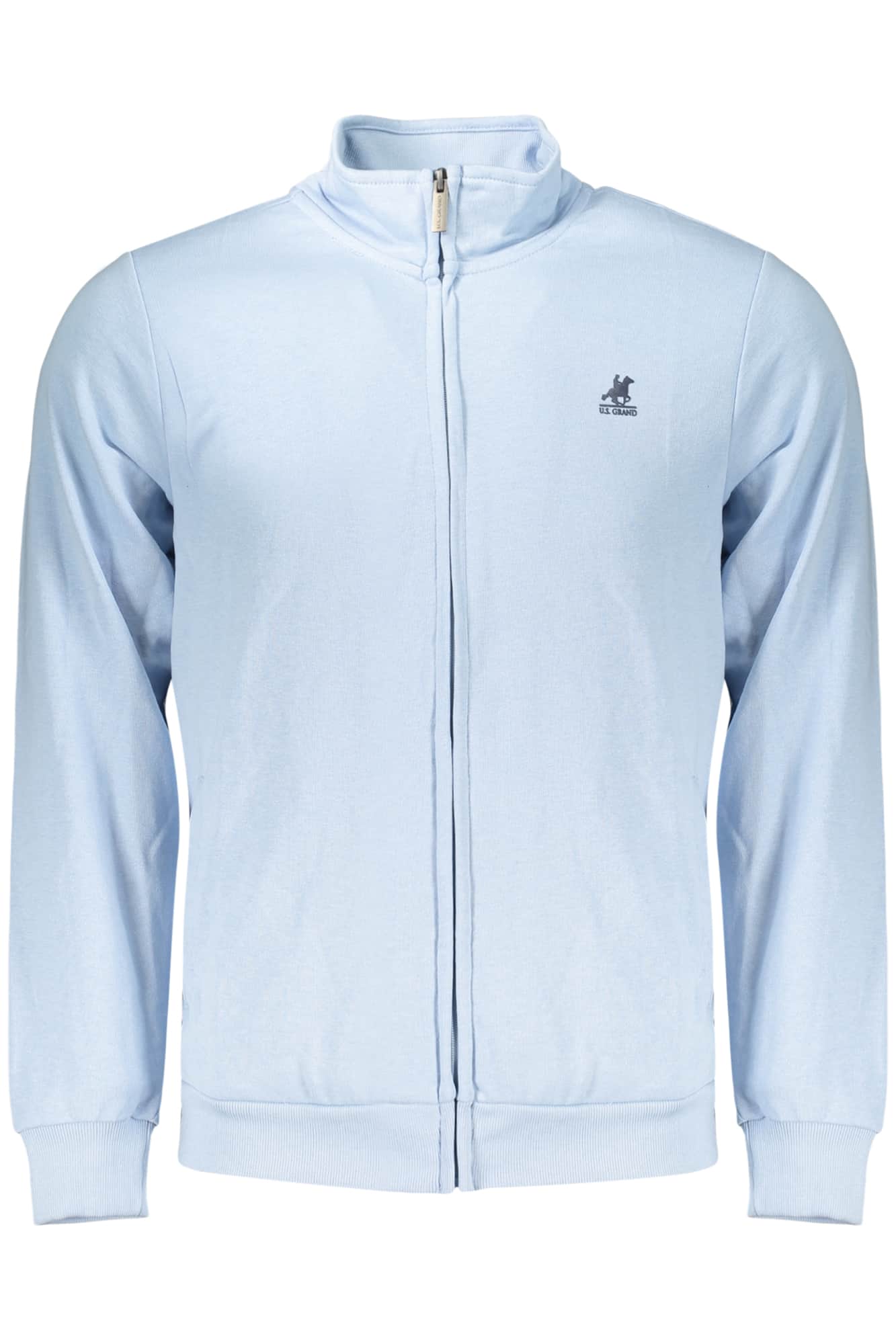US GRAND HERREN BLAU MIT REISSVERSCHLUSS SWEATSHIRT