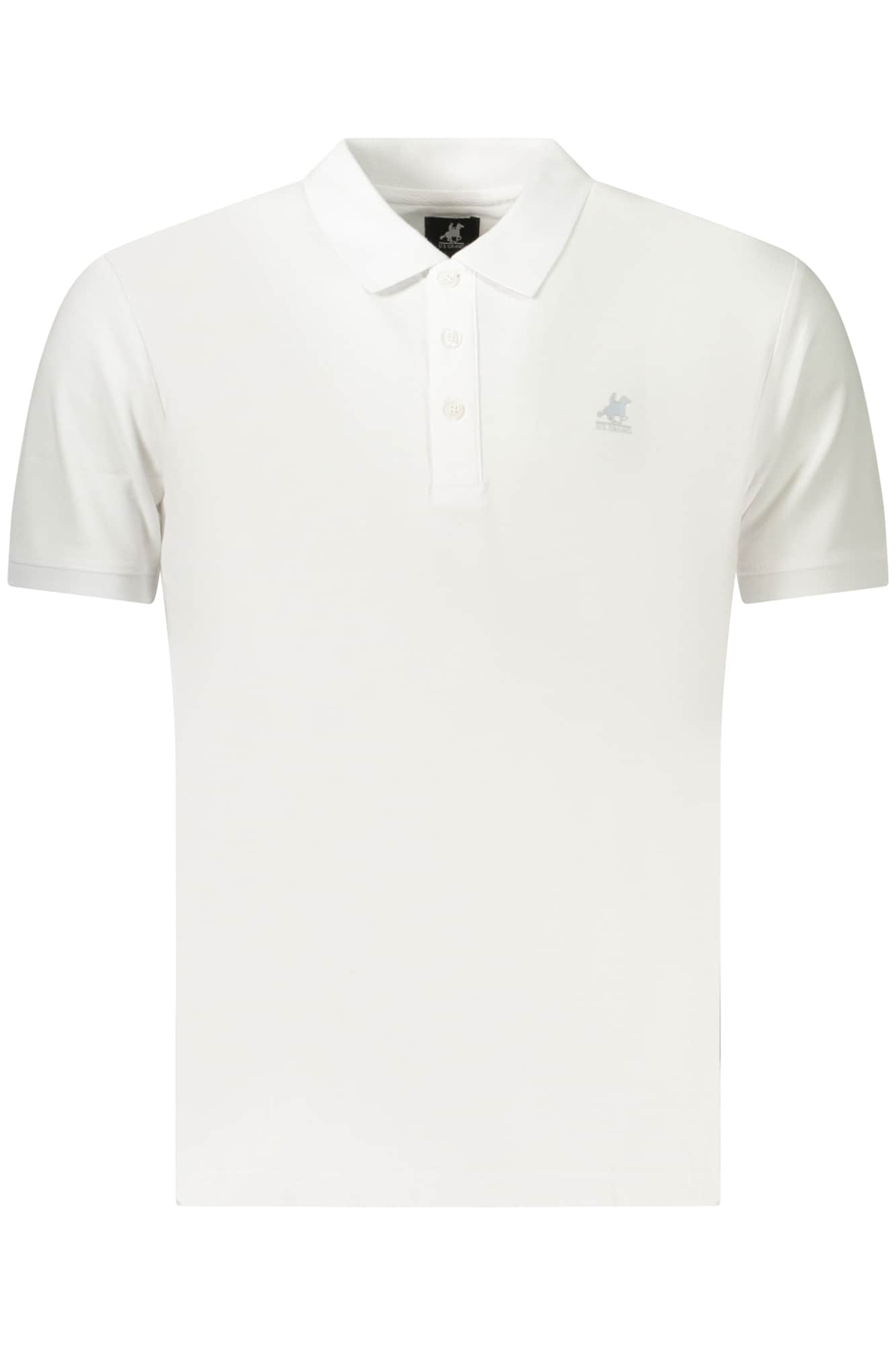US GRAND POLO KURZARM HERREN WEISS