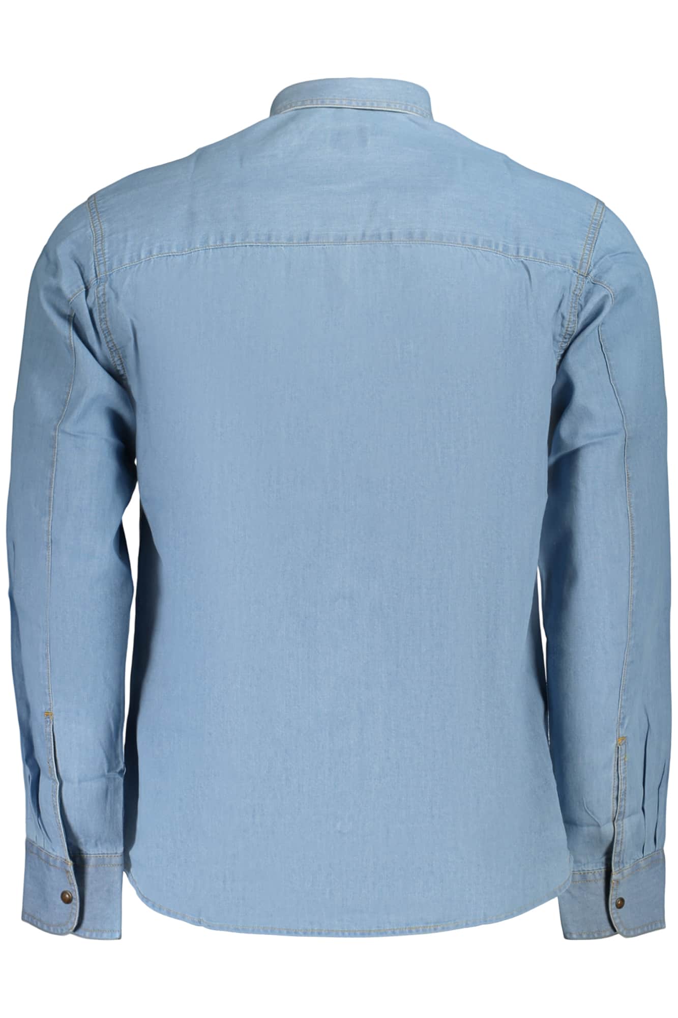 US GRAND HERREN LANGARM SHIRT, BLAU