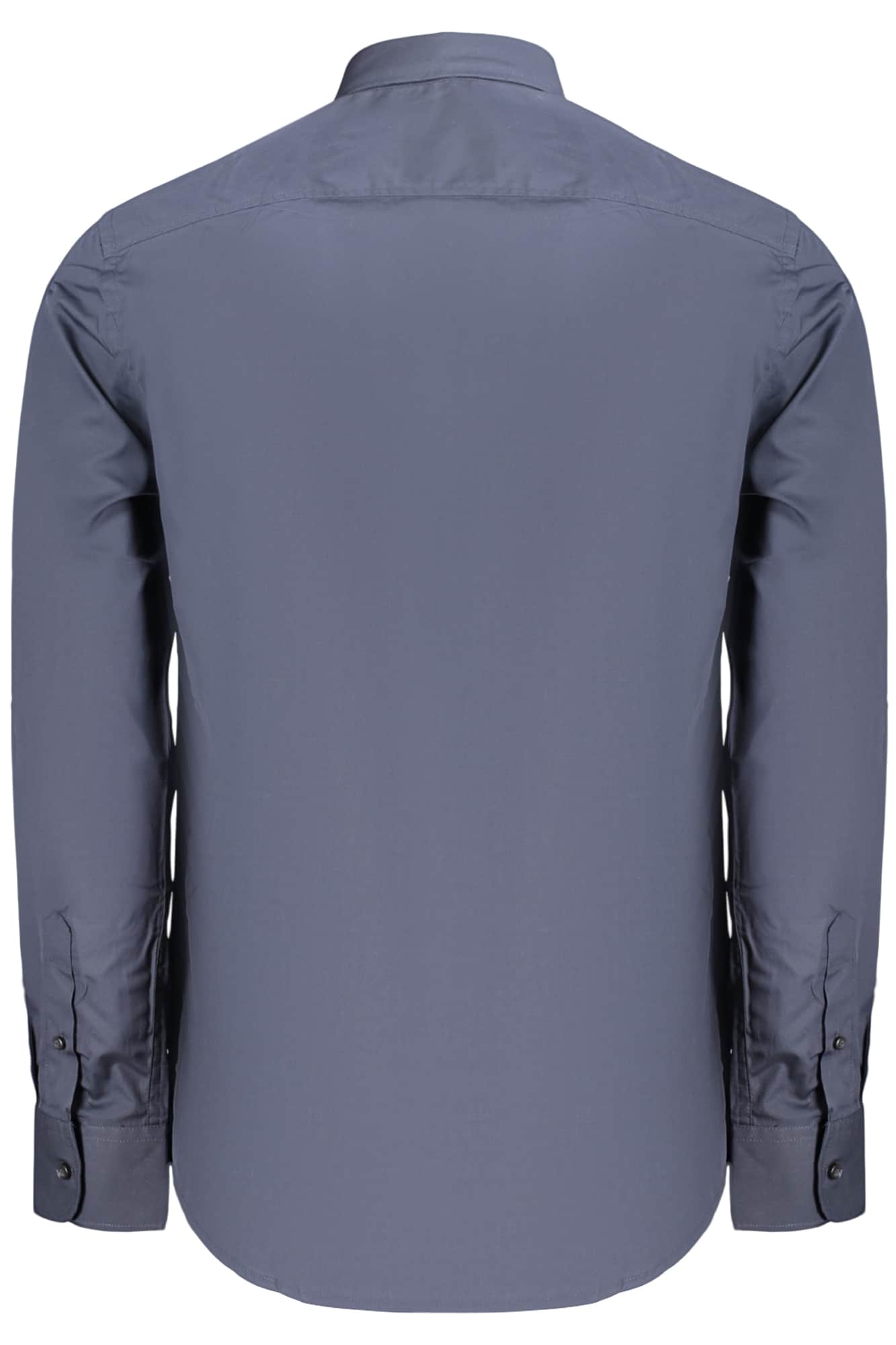 US GRAND HERREN LANGARM SHIRT, BLAU