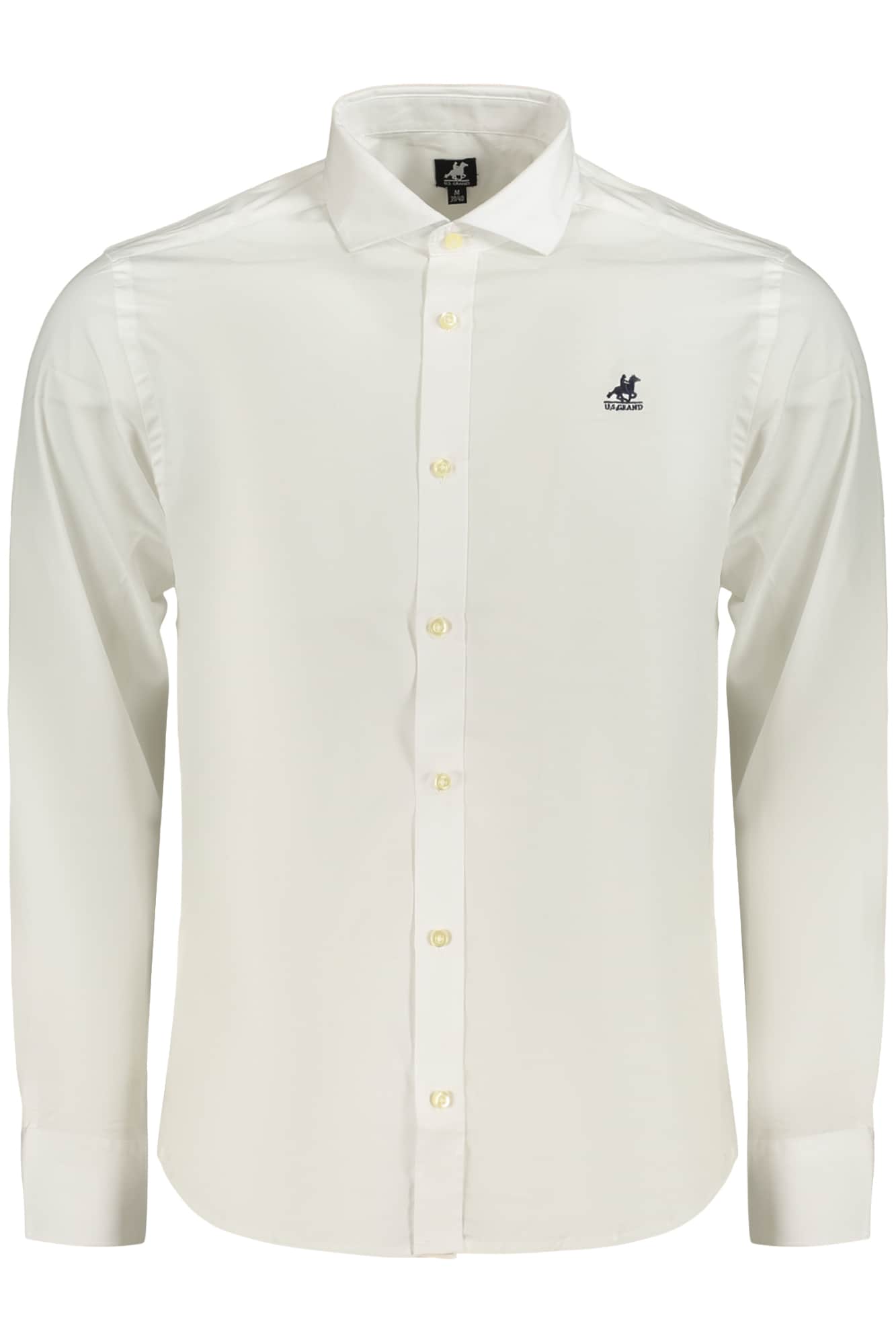 US GRAND HERREN LANGARM SHIRT, BLAU