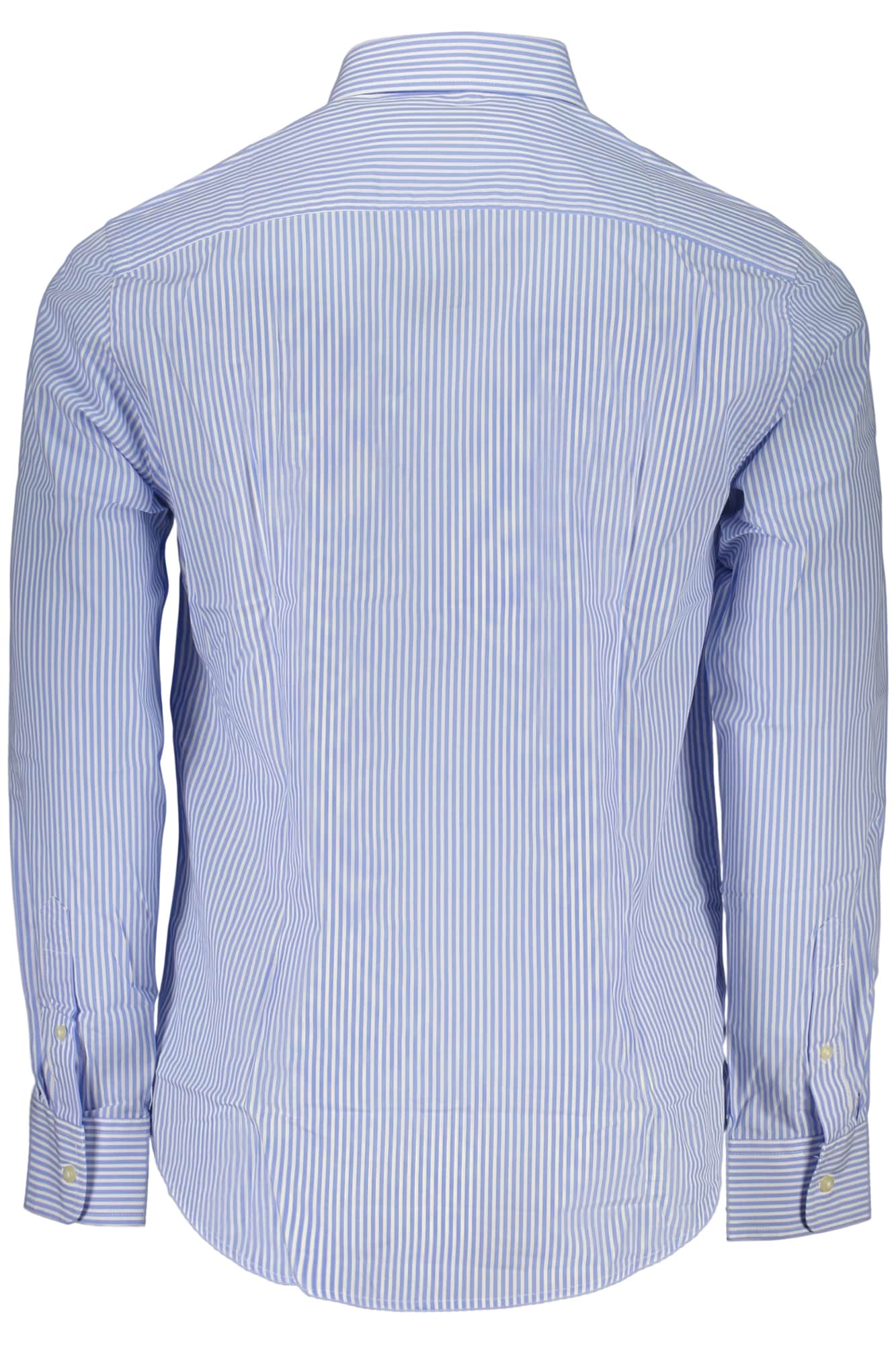 US GRAND HERREN LANGARM SHIRT, BLAU