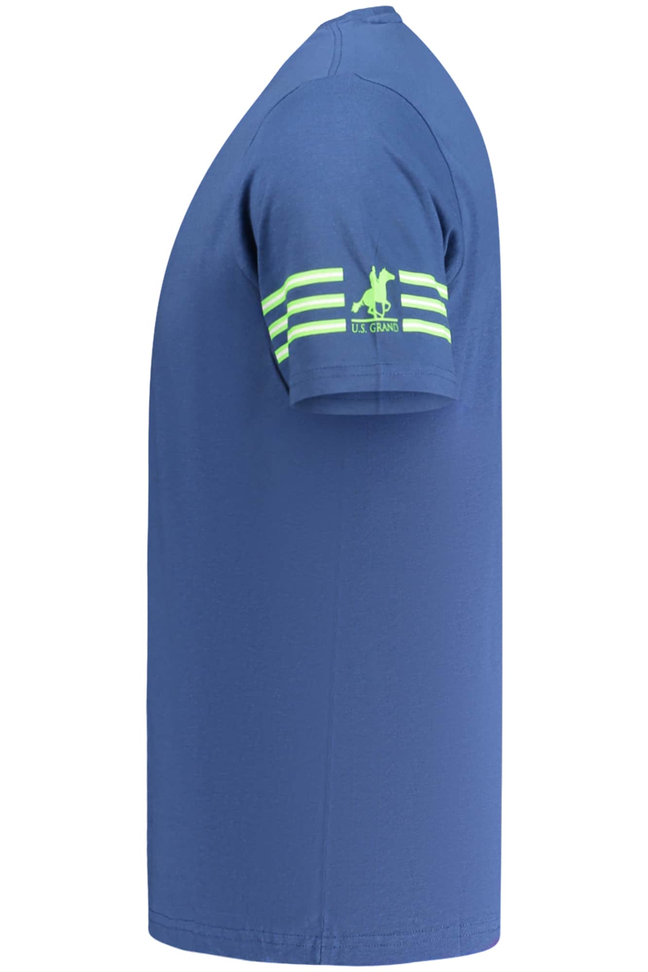 US GRAND HERREN KURZARM T-SHIRT BLAU