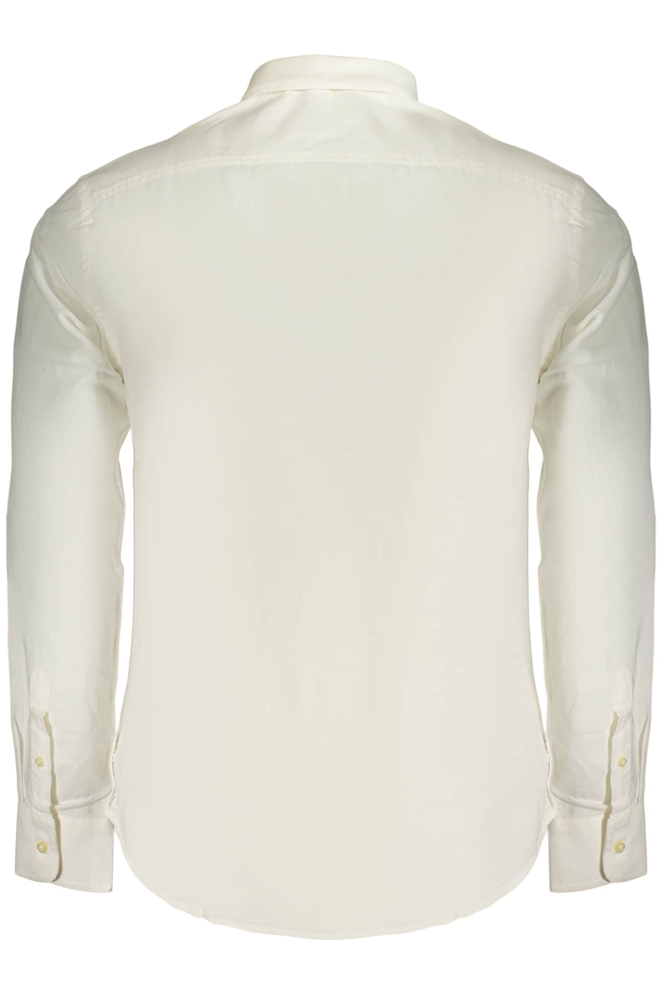US GRAND HERREN LANGARM WEISS SHIRT