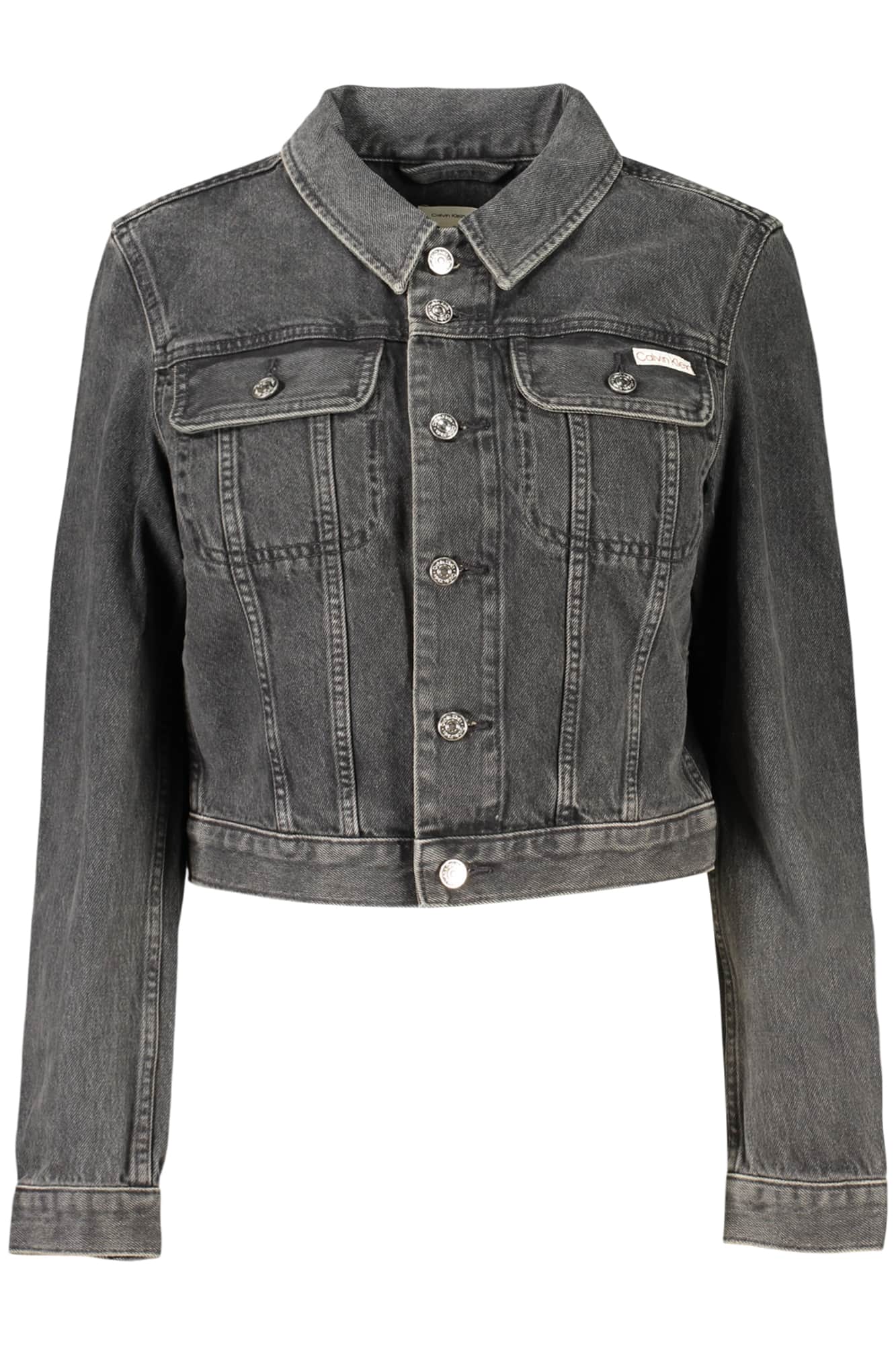 CALVIN KLEIN DAMEN SCHWARZ DENIM JACKE
