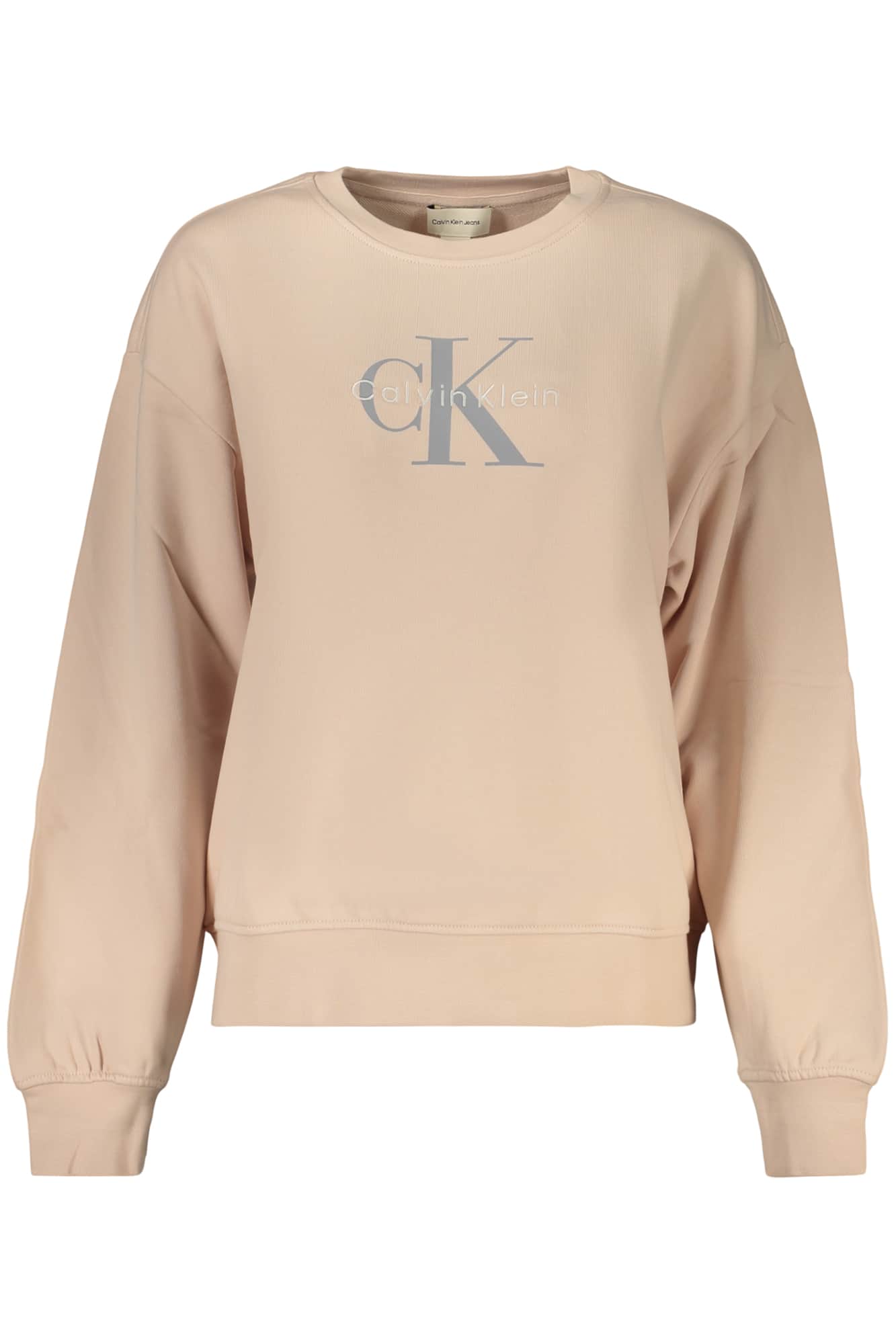 CALVIN KLEIN DAMEN ROSA MIT REISSVERSCHLUSS SWEATSHIRT