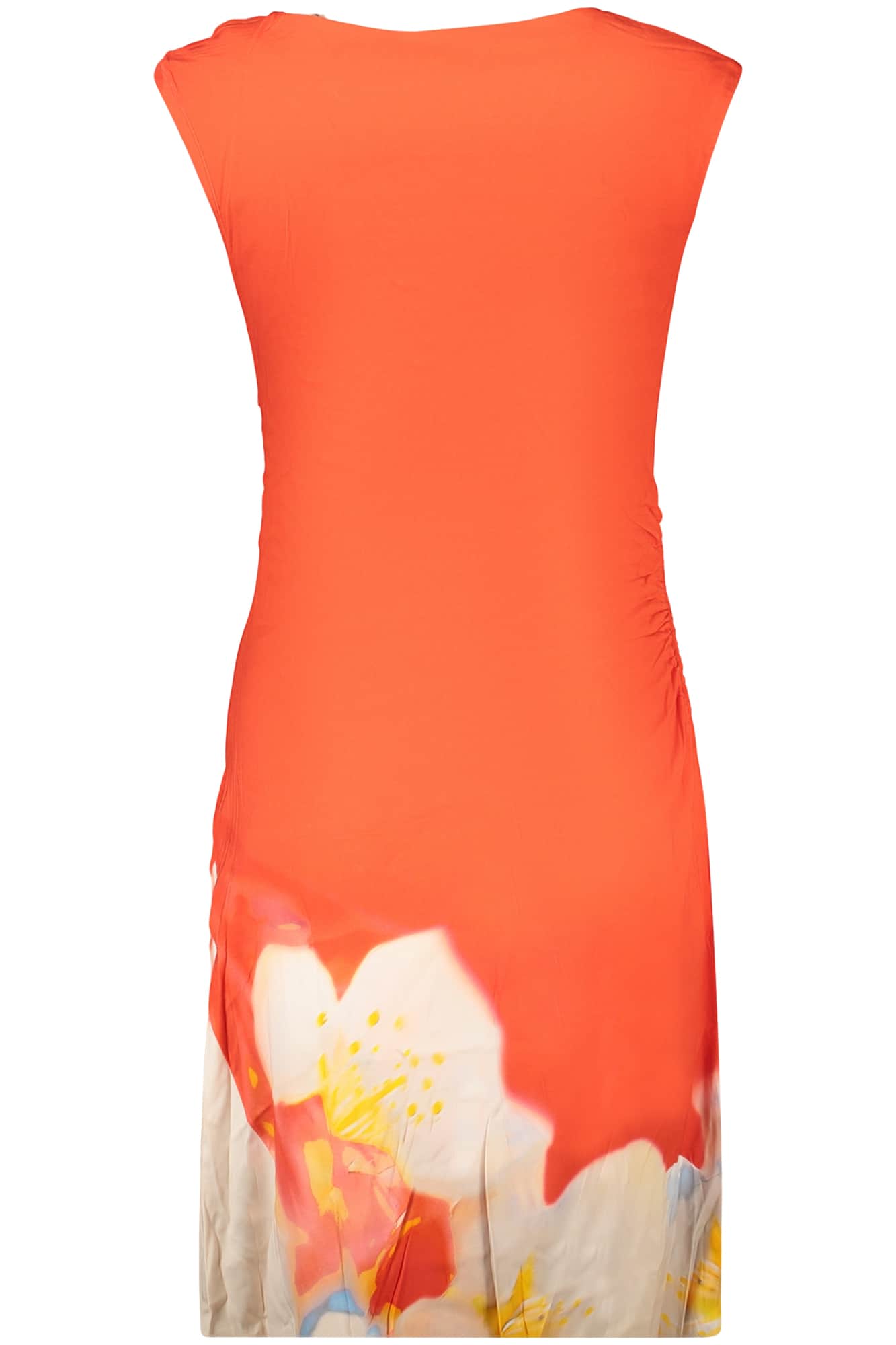 Desigual damen lang rot kleid