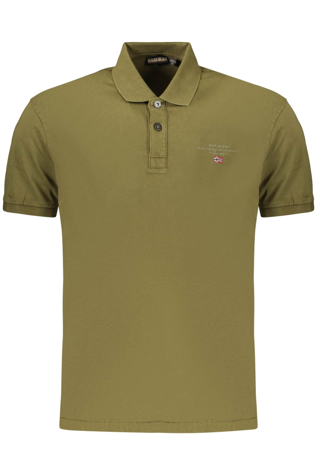 NAPAPIJRI POLO KURZARM HERREN ORANGE