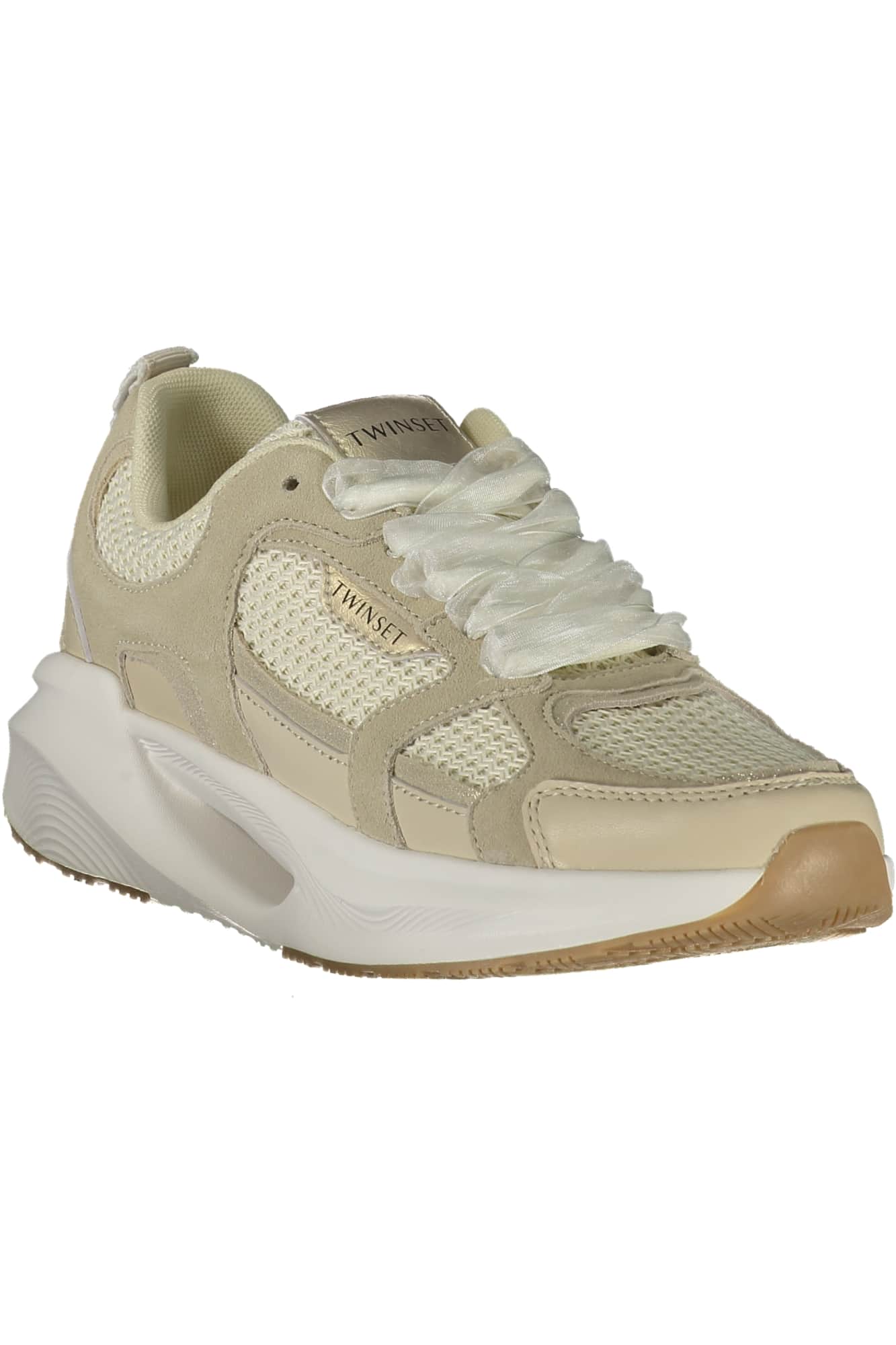 TWINSET DAMEN BEIGE SPORTSCHUHE