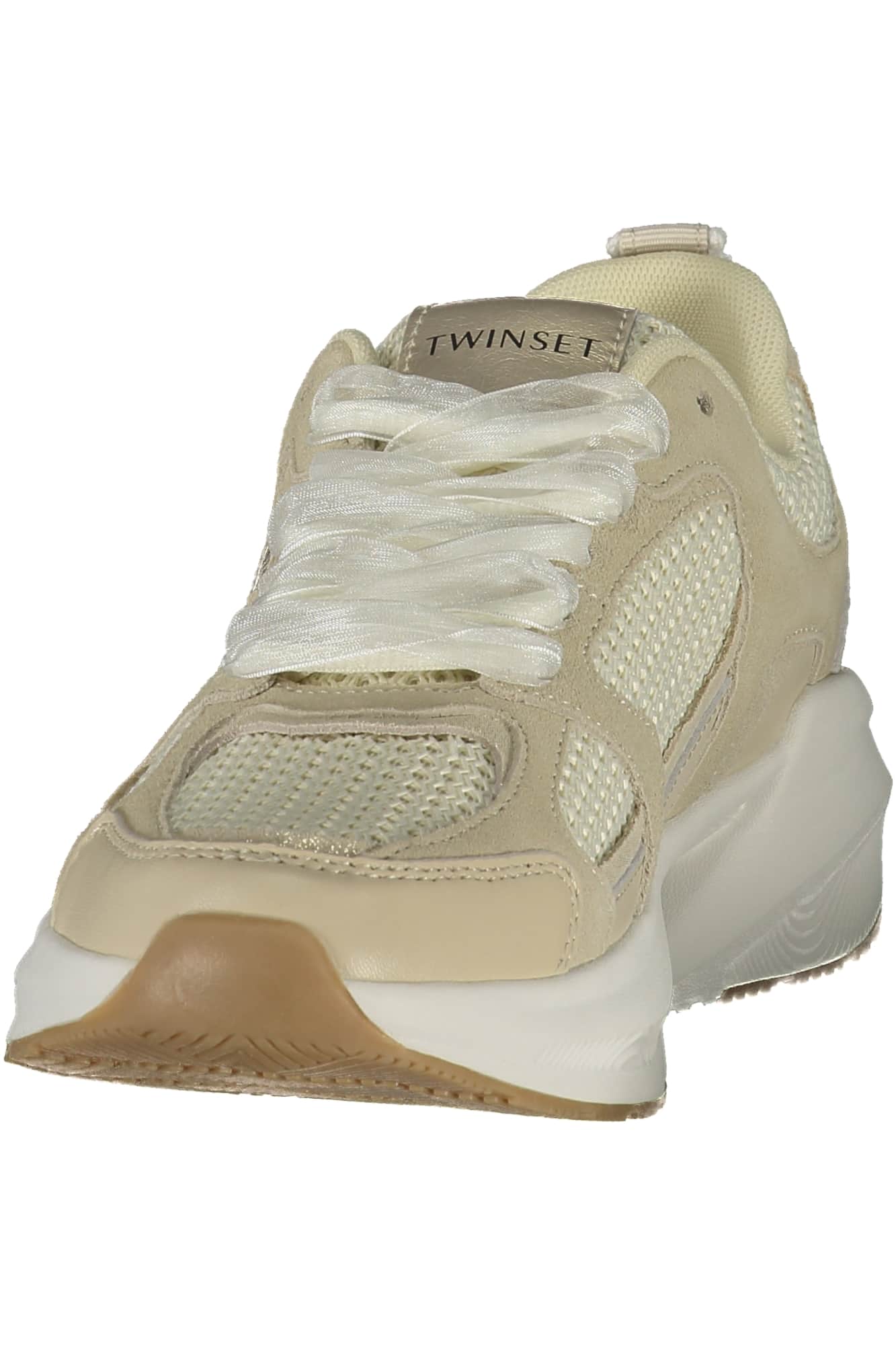 TWINSET DAMEN BEIGE SPORTSCHUHE