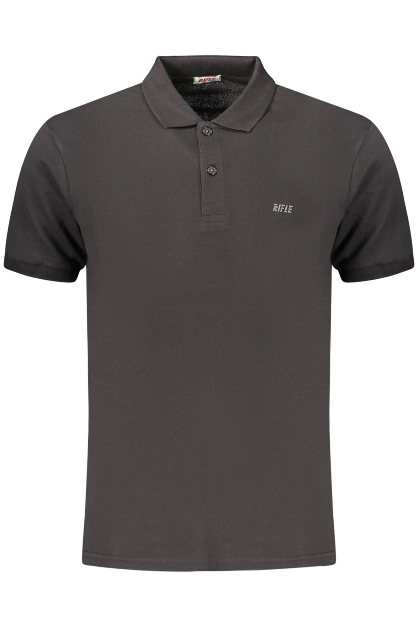 RIFLE POLO KURZARM HERREN SCHWARZ