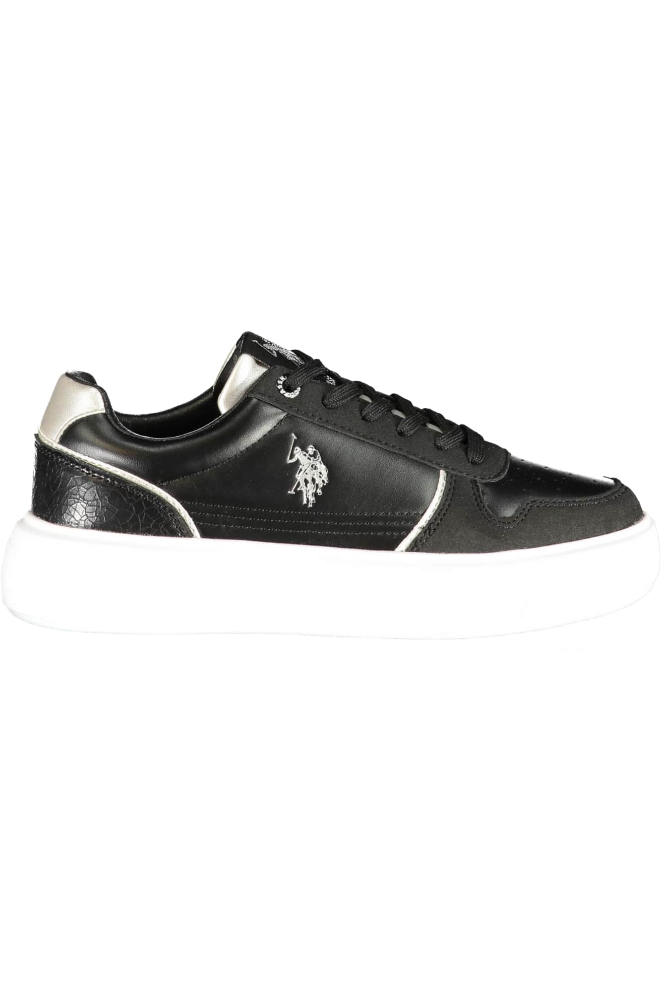 US POLO ASSN. DAMEN SCHWARZ SPORTSCHUHE