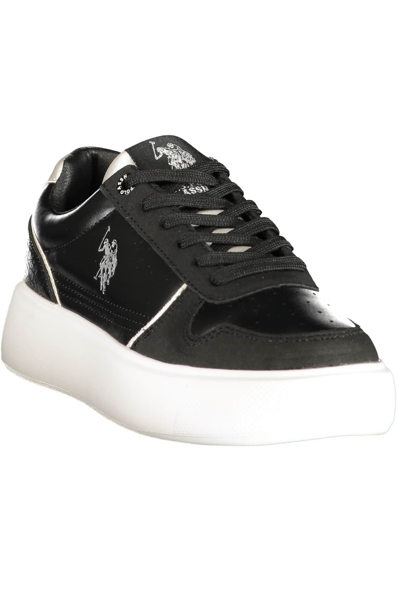 US POLO ASSN. DAMEN SCHWARZ SPORTSCHUHE