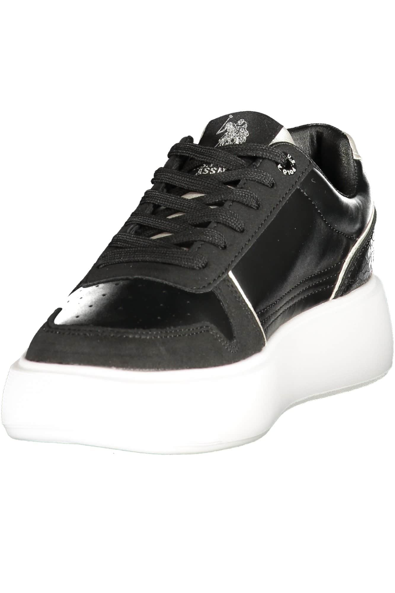 US POLO ASSN. DAMEN SCHWARZ SPORTSCHUHE