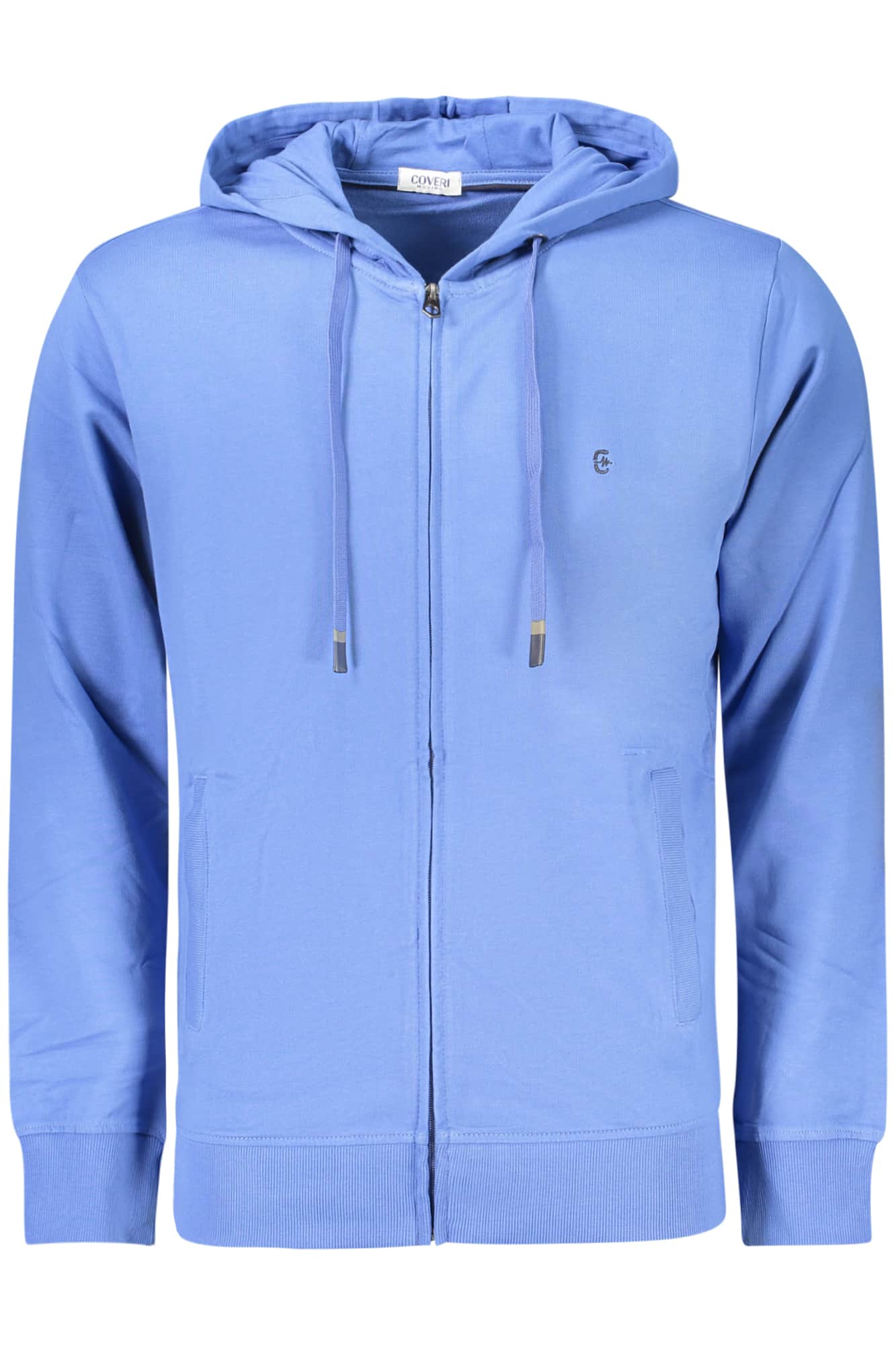 COVERI MOVING HERREN BEIGE MIT REISSVERSCHLUSS SWEATSHIRT